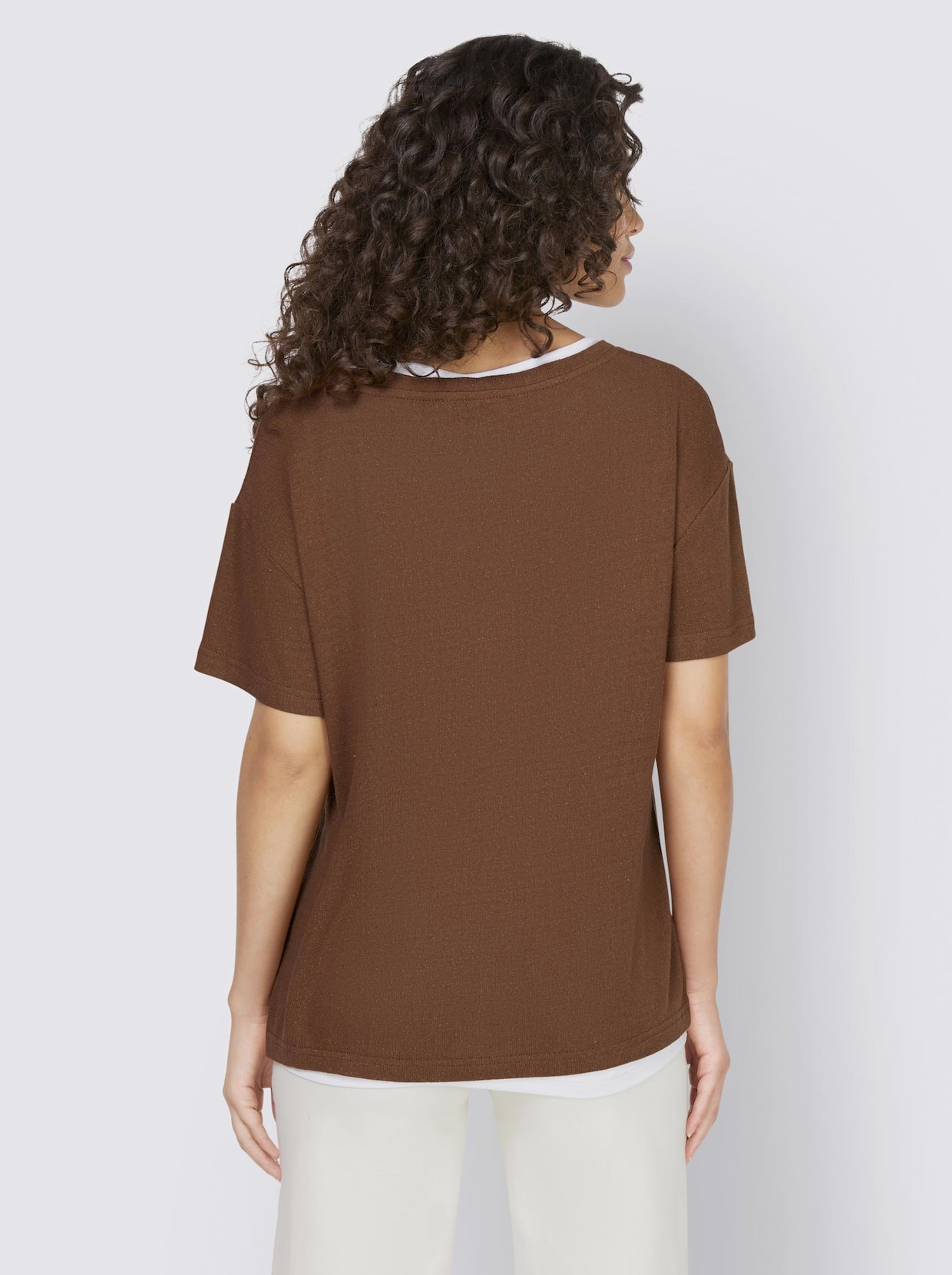 Linea Tesini Shirt - bruin