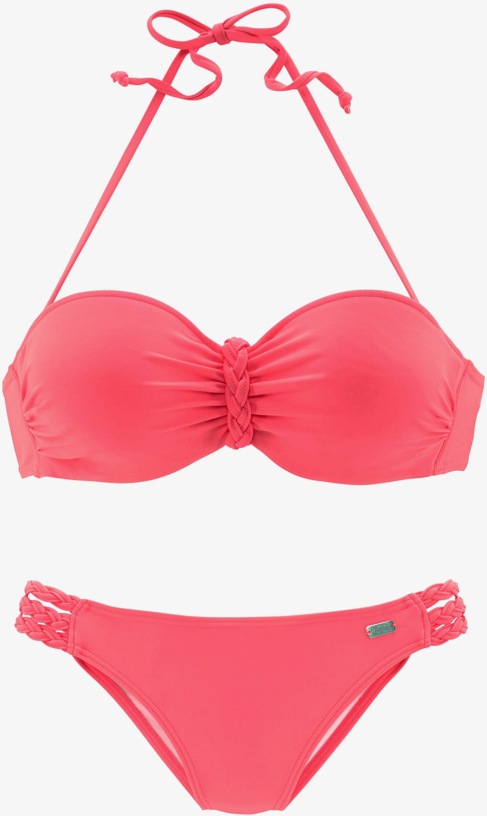 Buffalo Bügel-Bandeau-Bikini - hummer