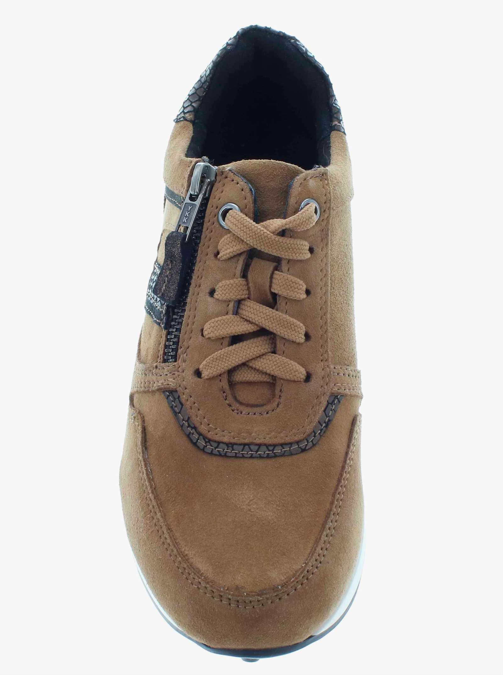 airsoft modern+ Sneaker mit Wechselfußbett - camel