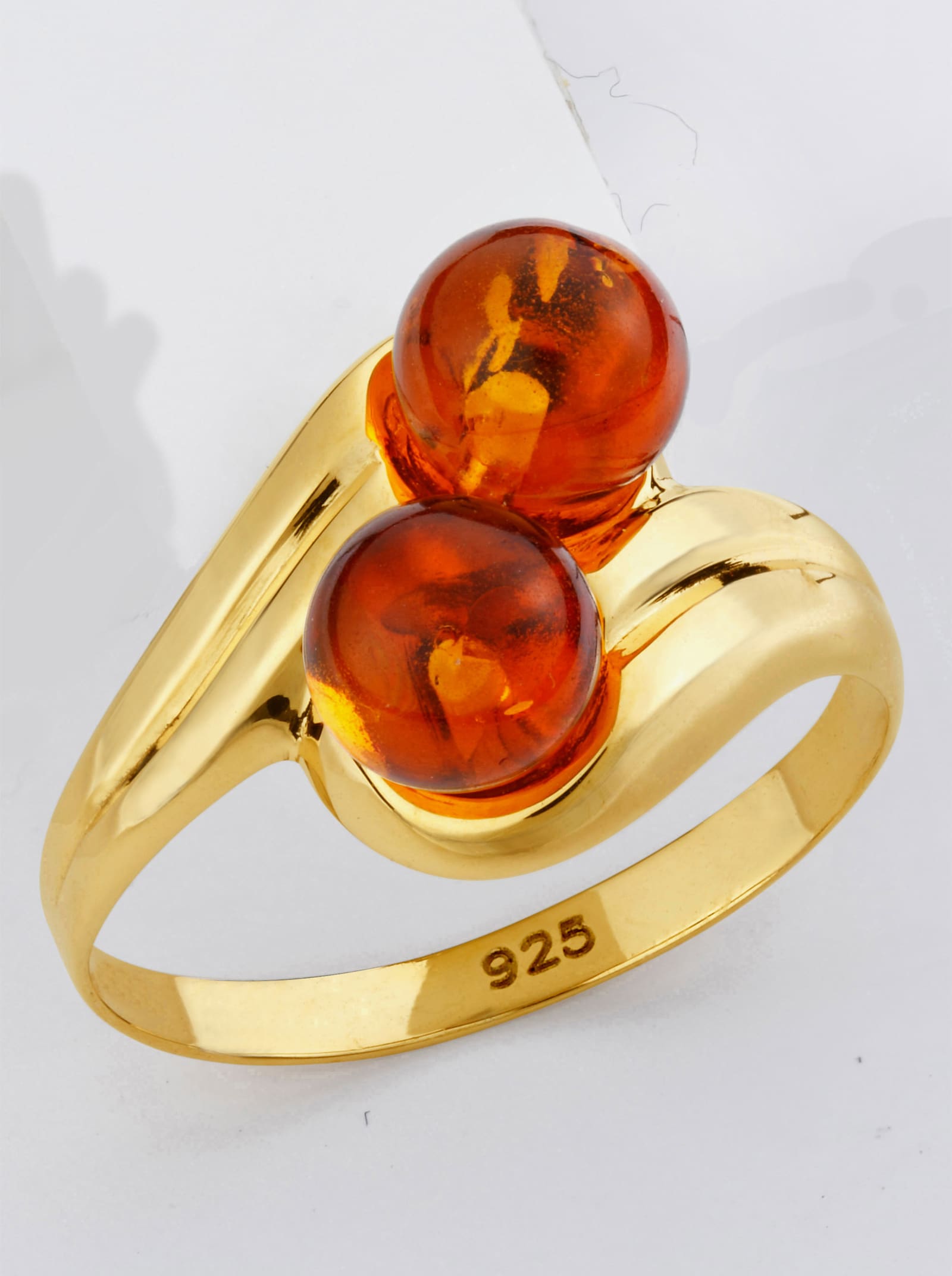 Ring - Silber vergoldet 925