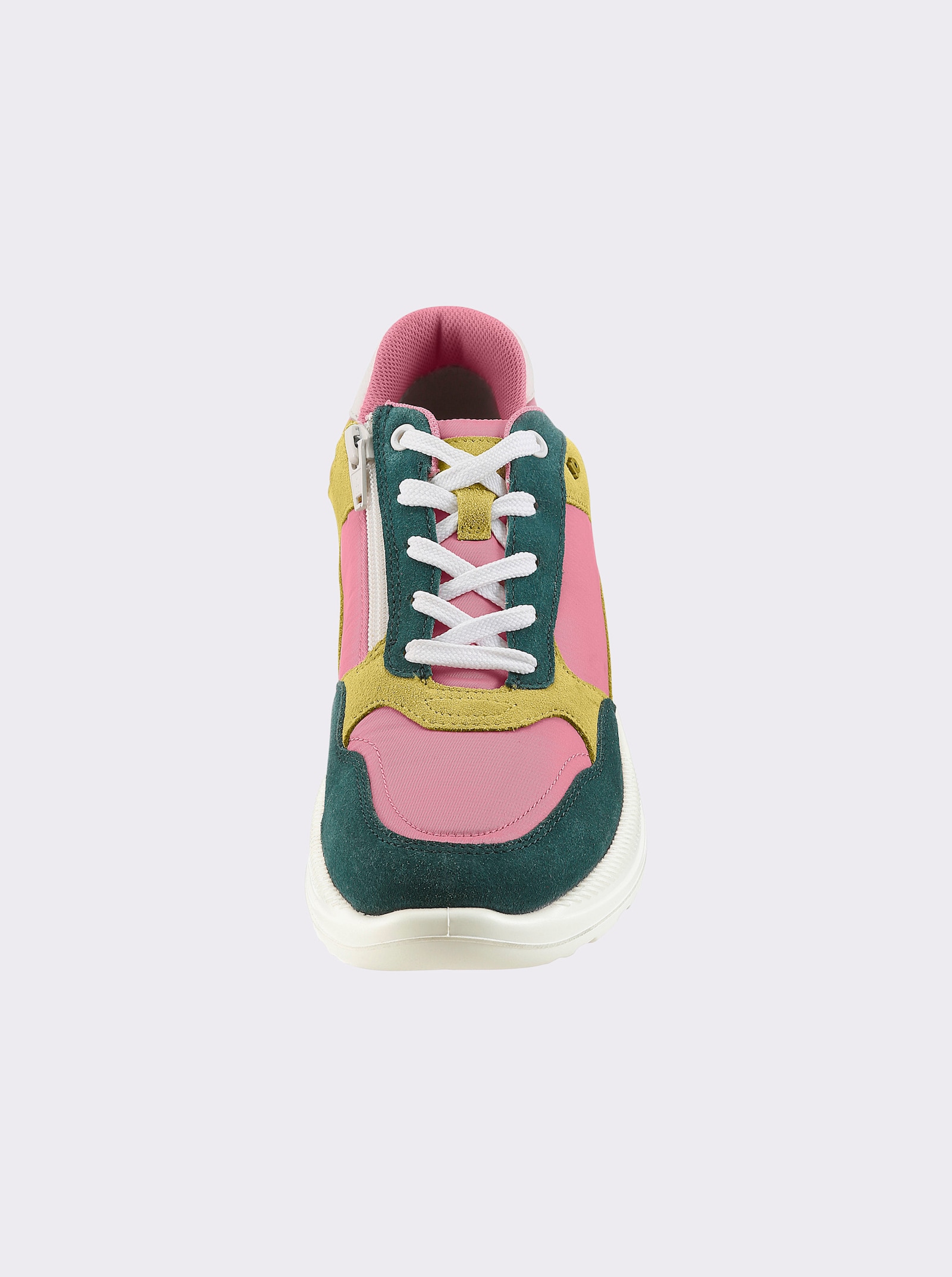 Jomos Sneaker mit Memory-Wechselfußbett - pink-gemustert