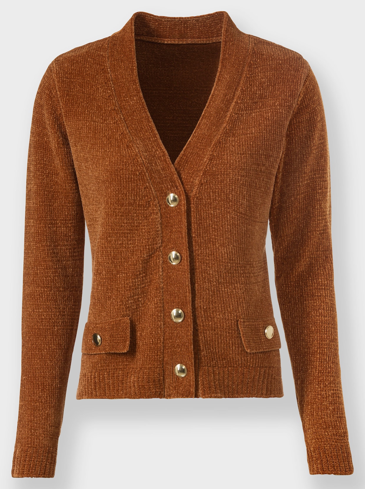 heine Veste en tricot - ambre