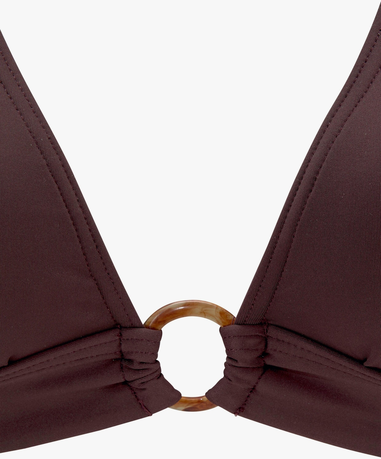 s.Oliver Haut de bikini triangle - marron