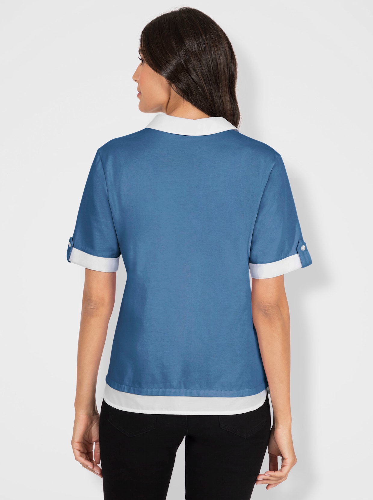 Poloshirt - middenblauw