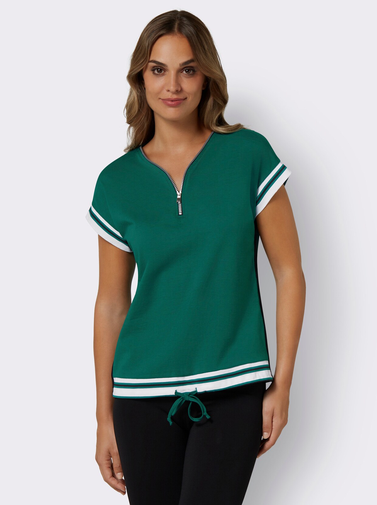 Shirt - donkergroen