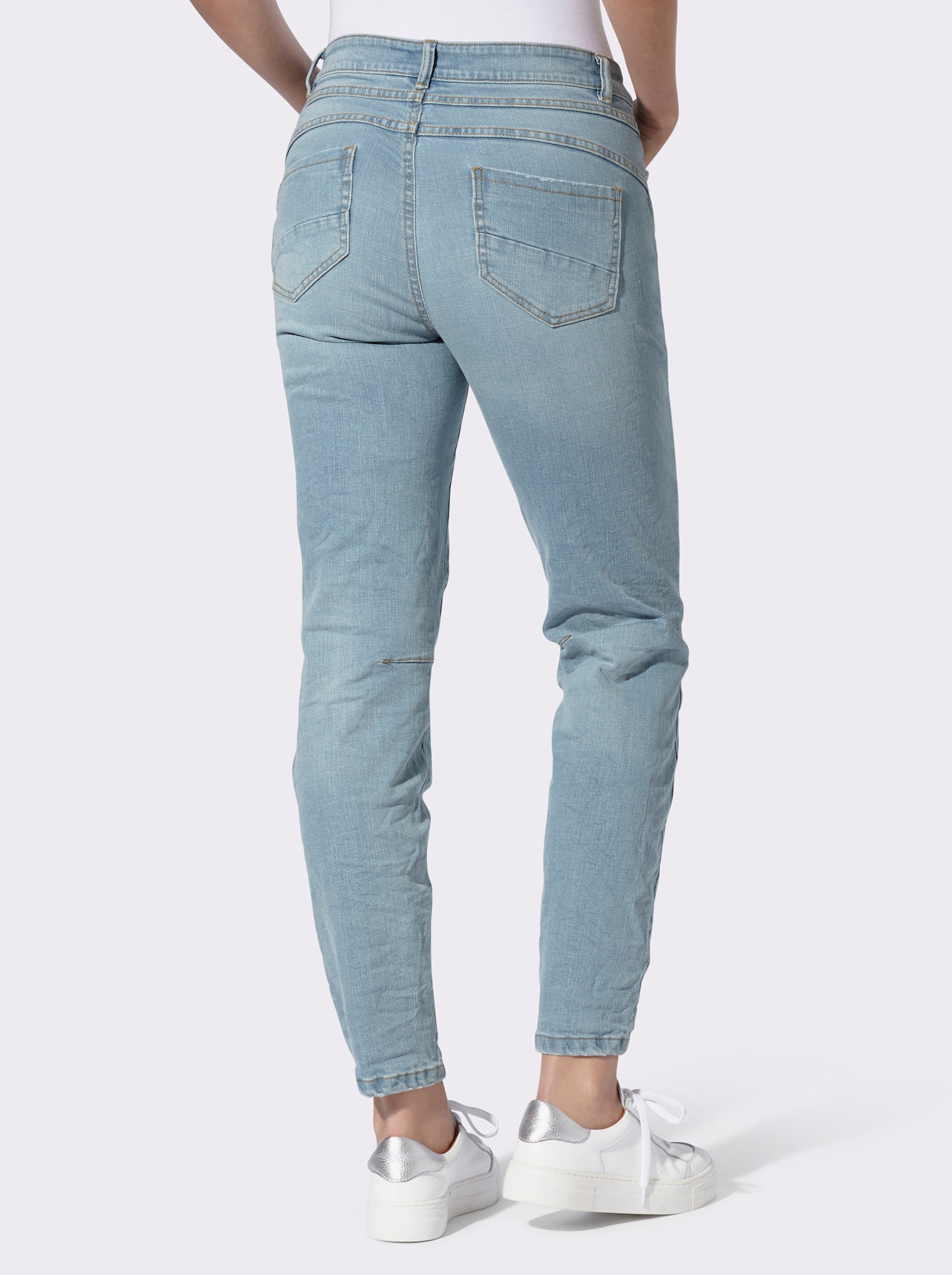 heine Jeans mit Teilungsnähten - blue-bleached