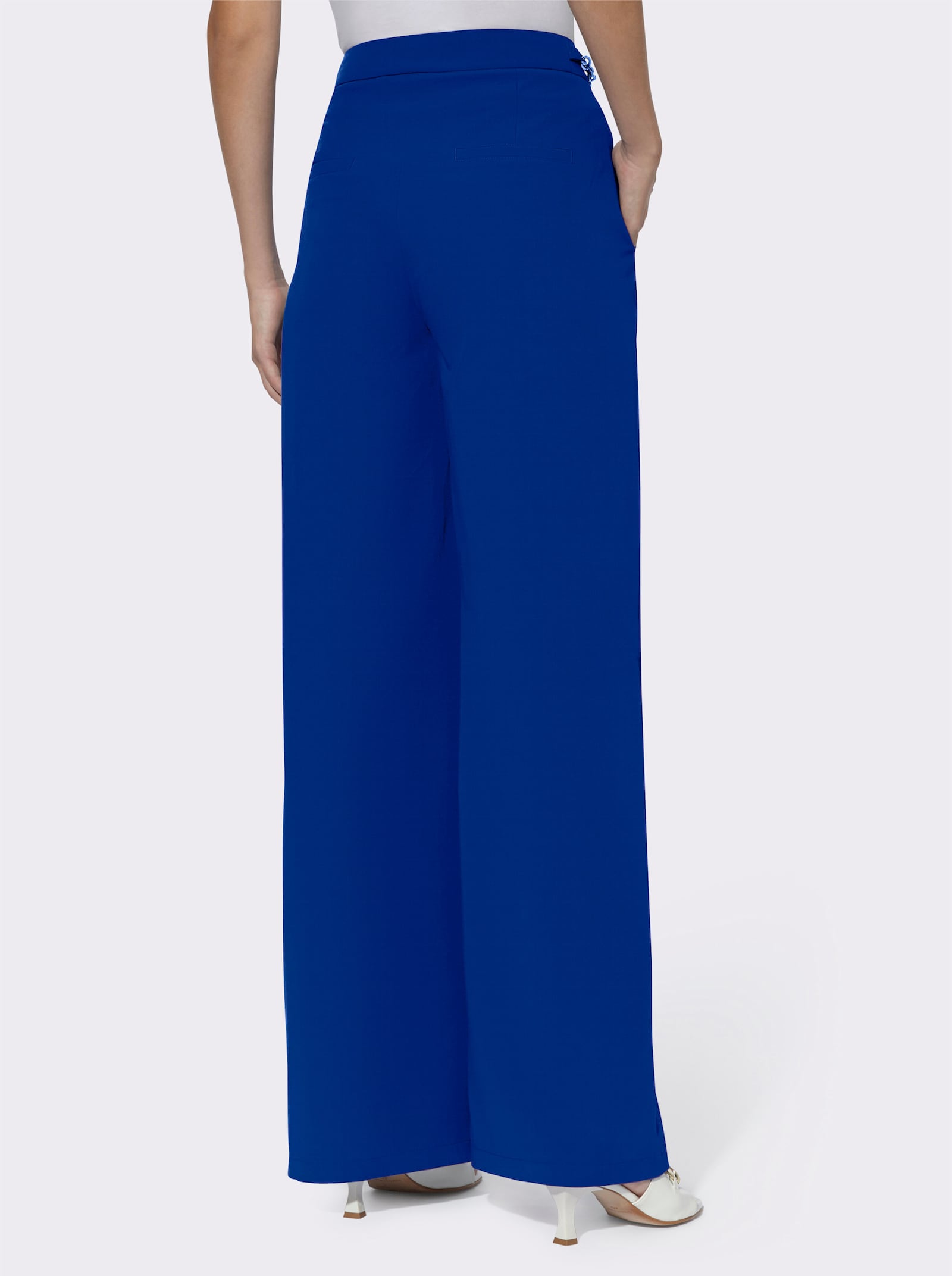 heine Anzughose mit Zierelementen - royalblau