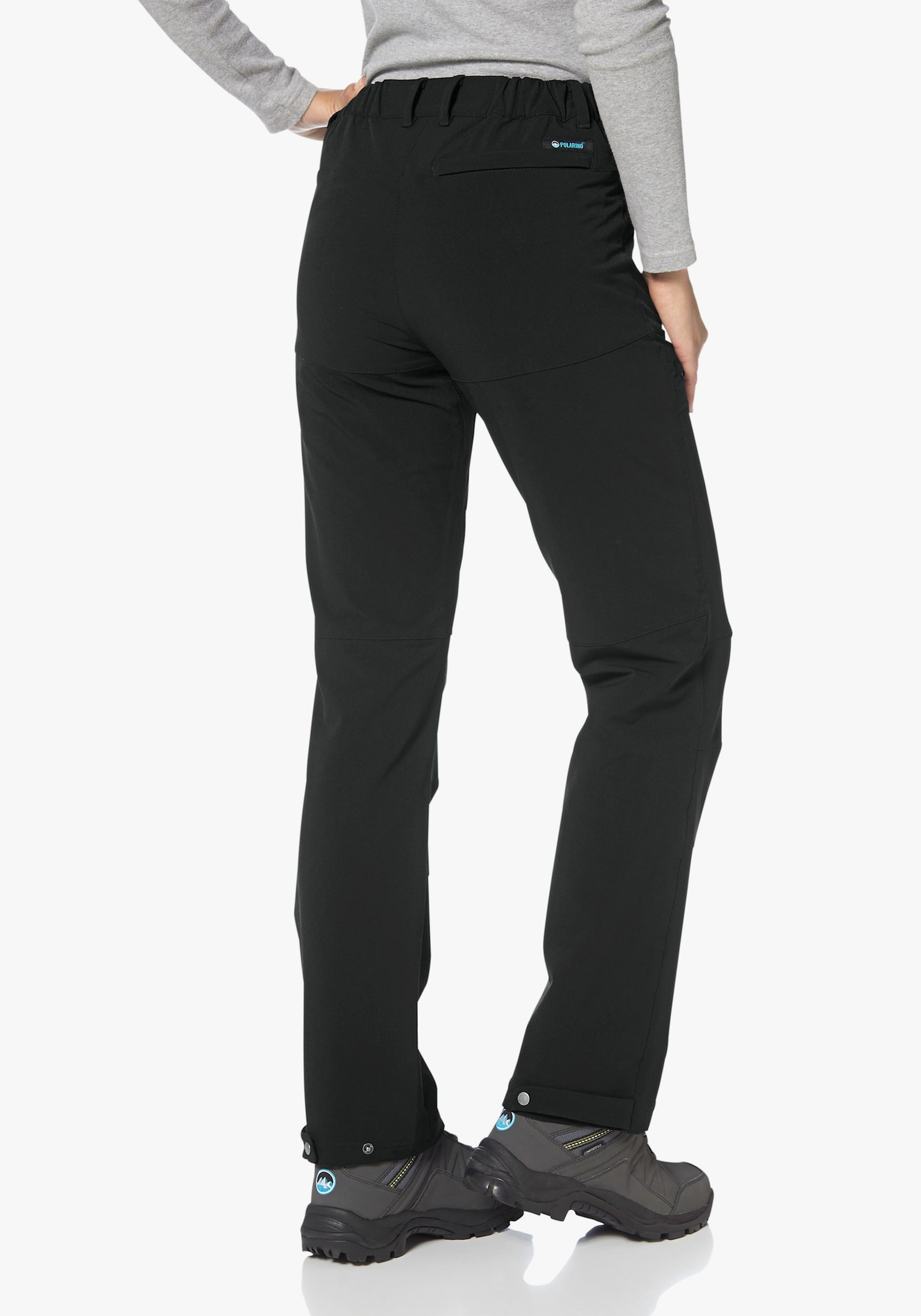 Polarino Funktionshose - schwarz