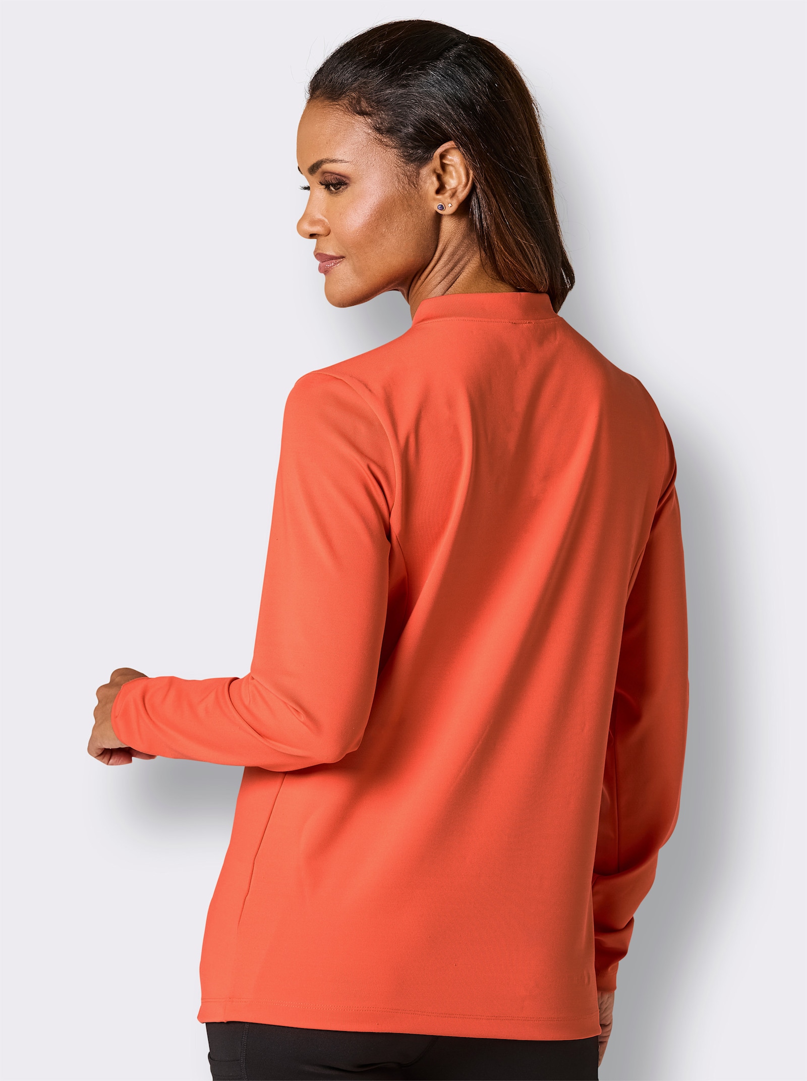 Catamaran Sports Funktionsshirt mit Daumenloch - orange