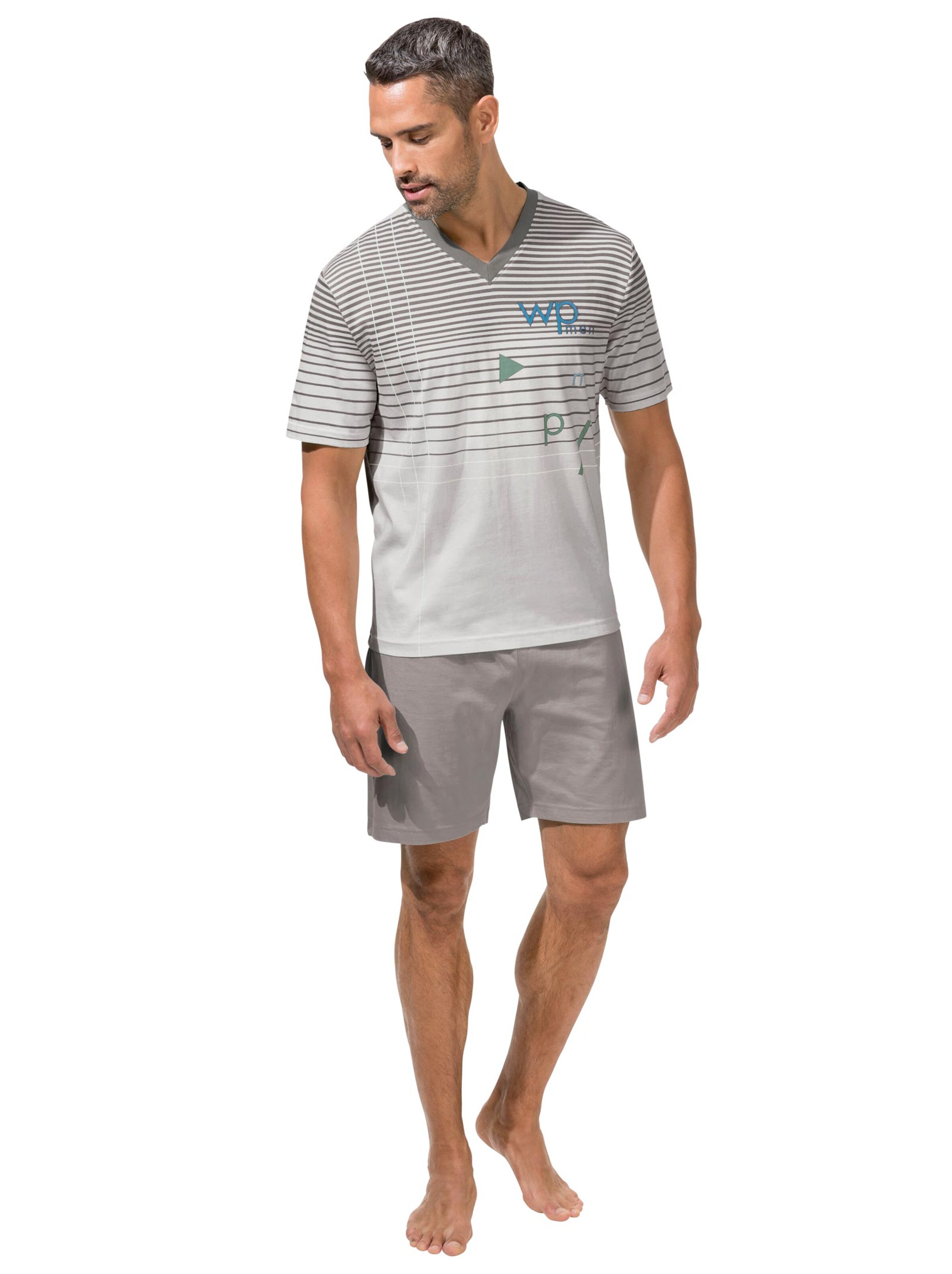 wäschepur Shortys - grau + türkis