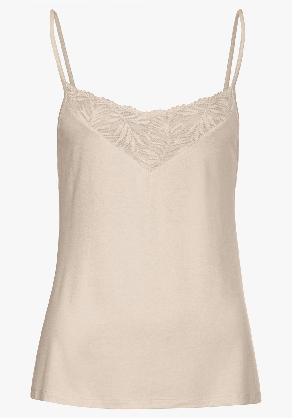 LASCANA Spitzentop - creme