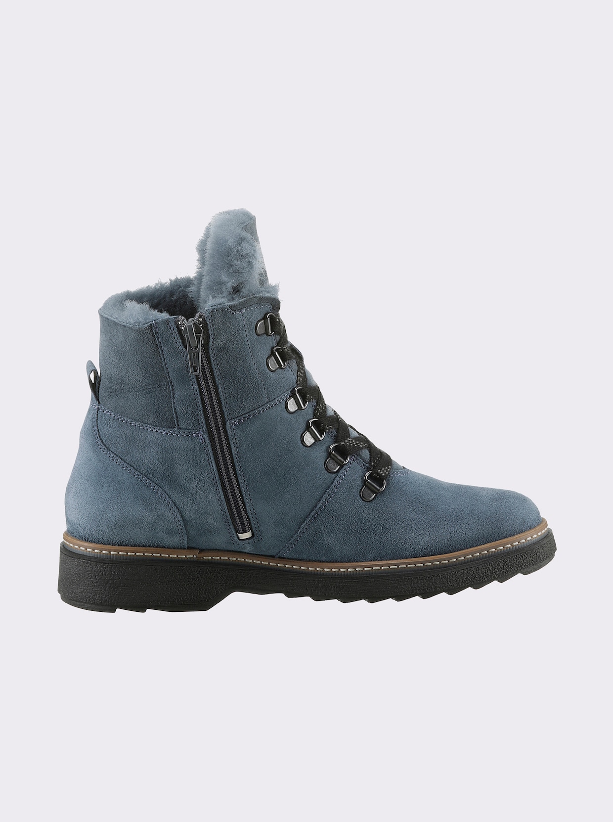 Waldläufer Bottines - bleu clair