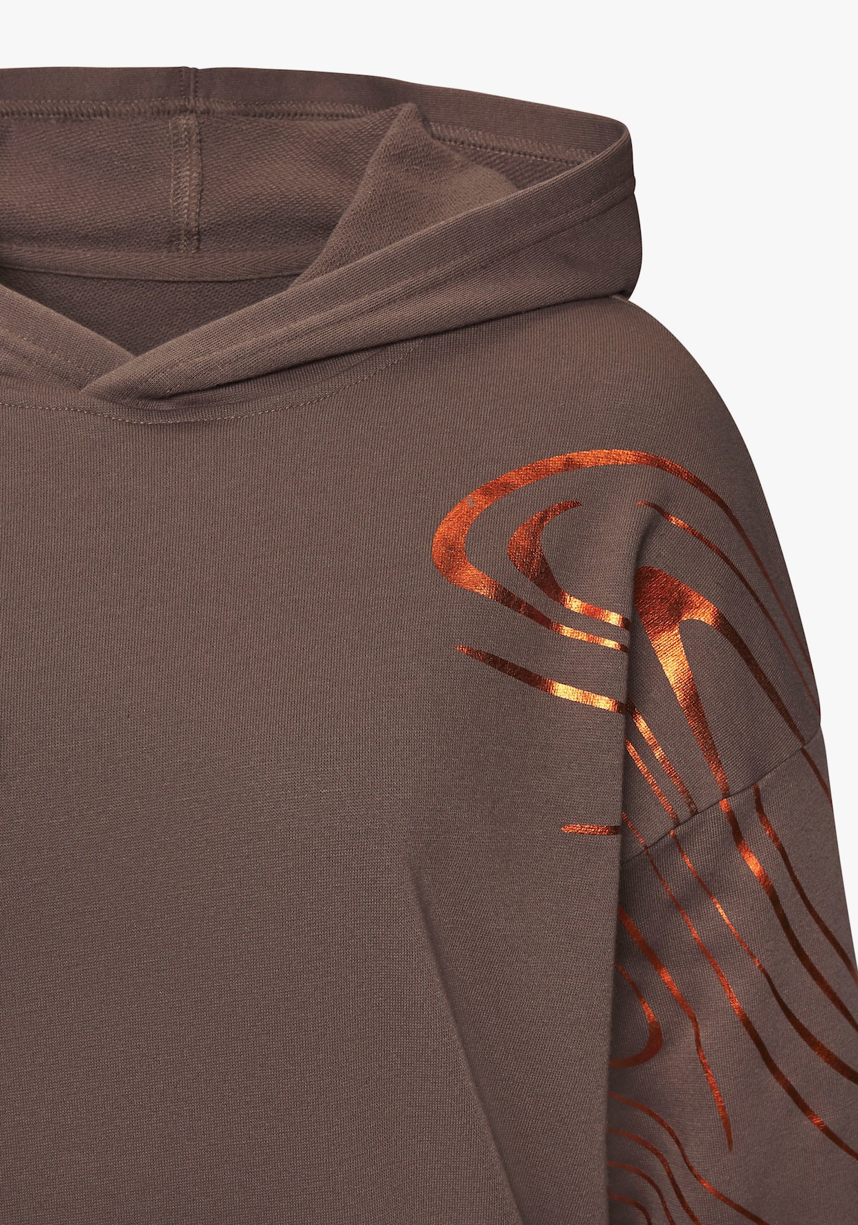 LASCANA ACTIVE Hoodie - braun, kupfer