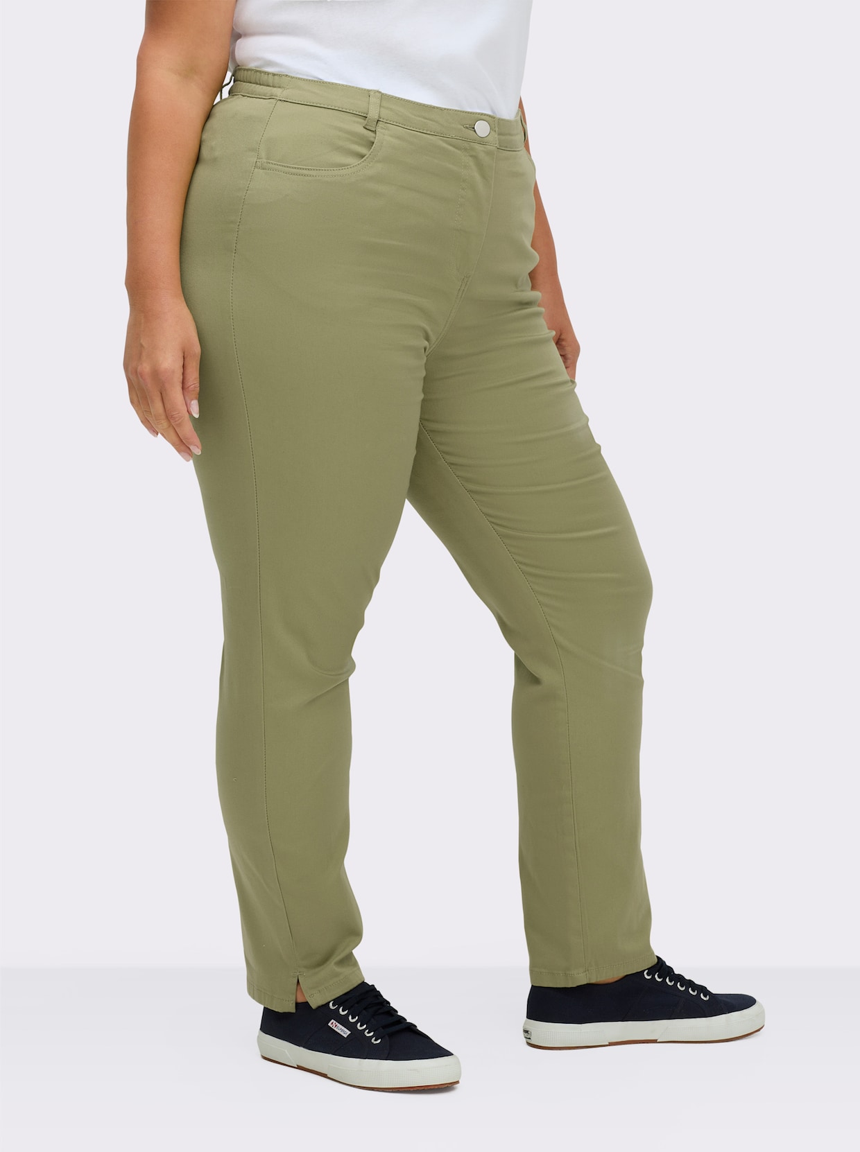 Jeans mit Stretch-Anteil - schilf