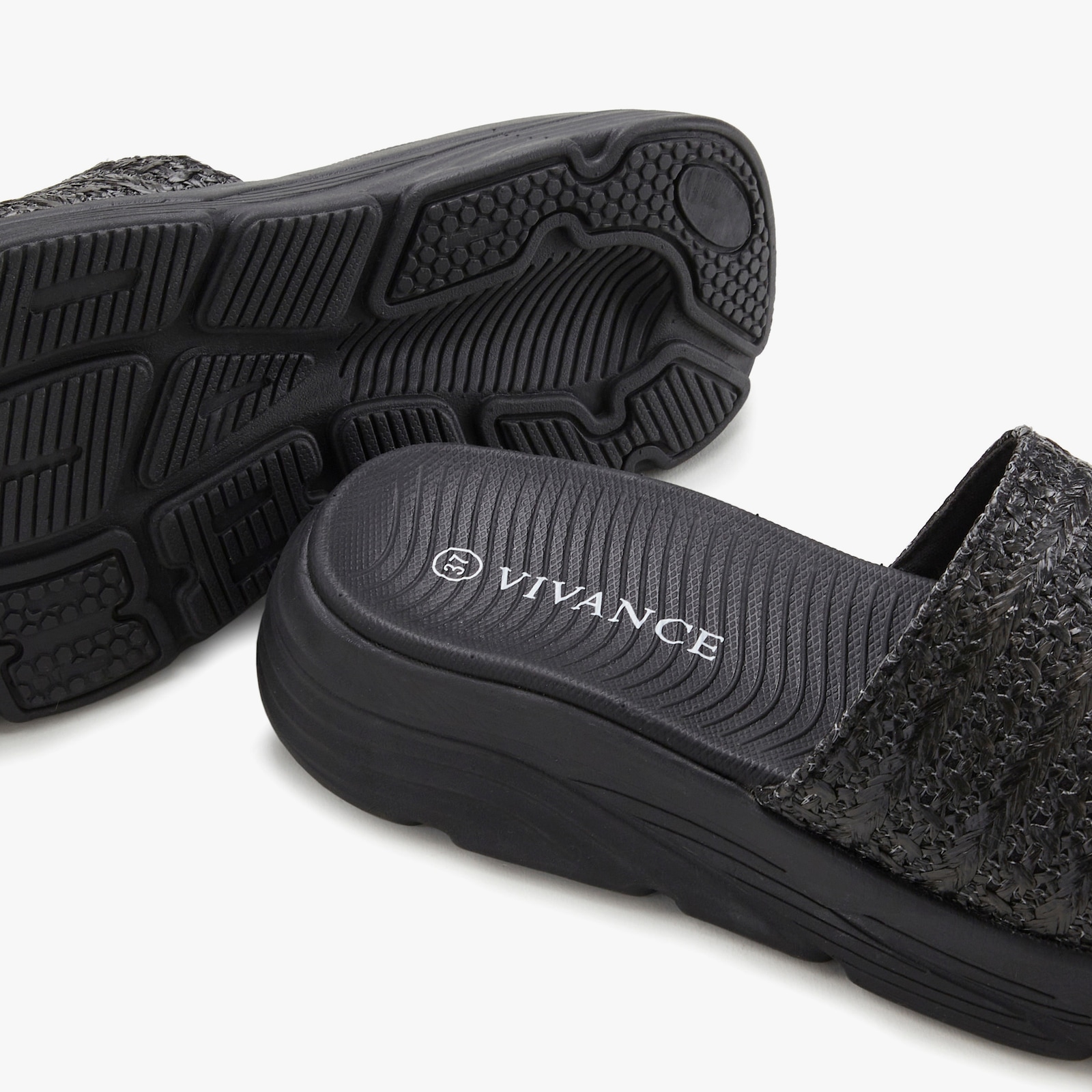 Vivance Pantolette - schwarz