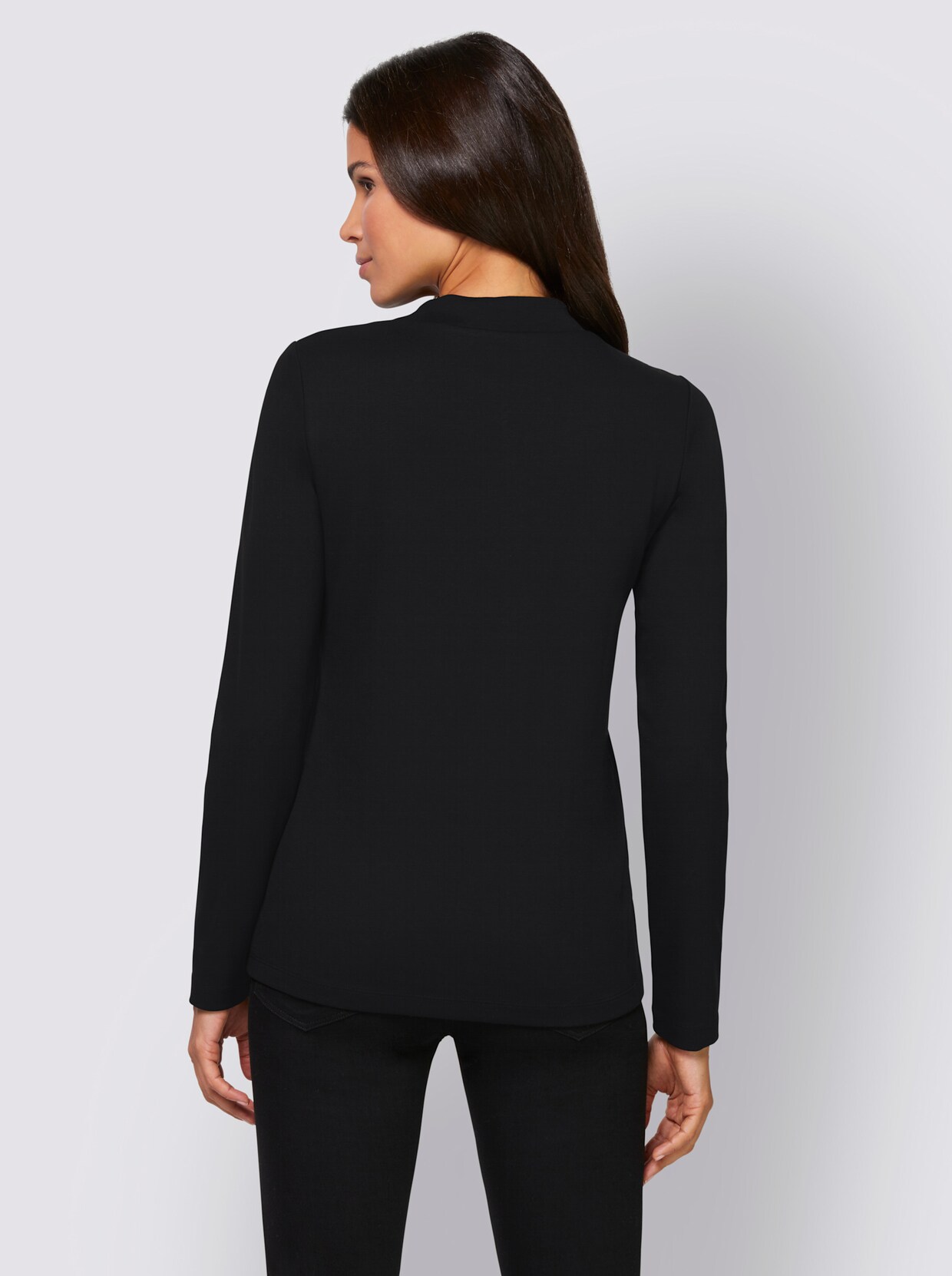 heine Shirt - schwarz-bedruckt