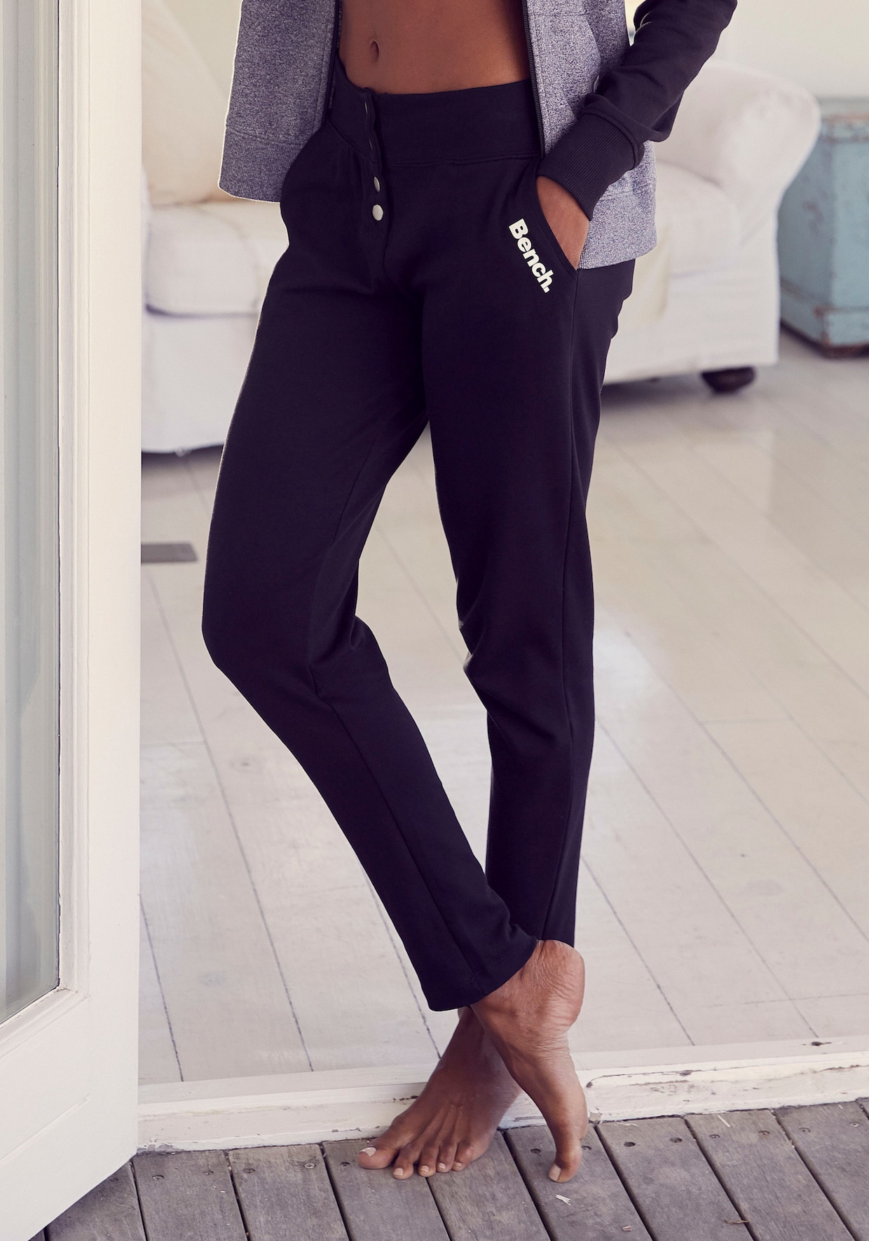 Pantalon sweat - noir