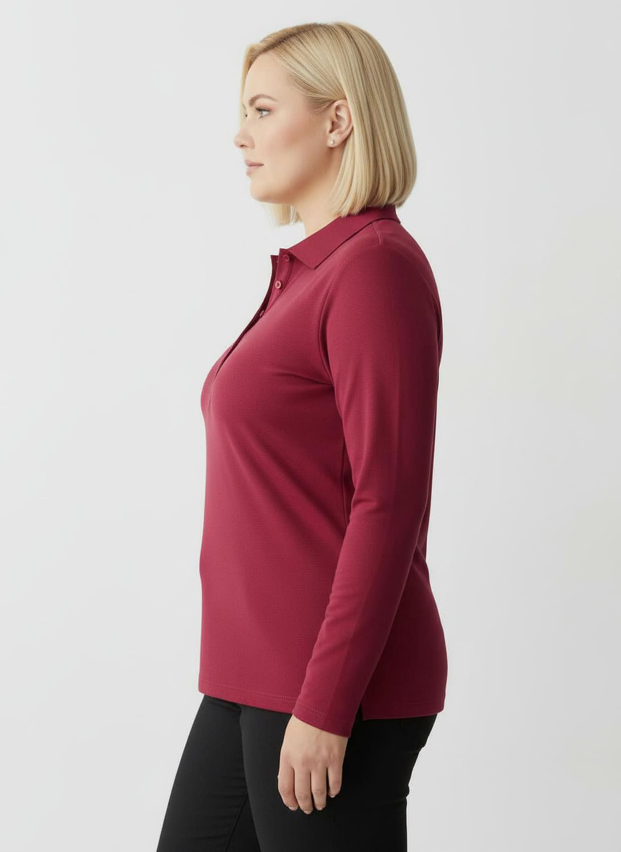 Poloshirt aus Baumwoll-Qualität - rot