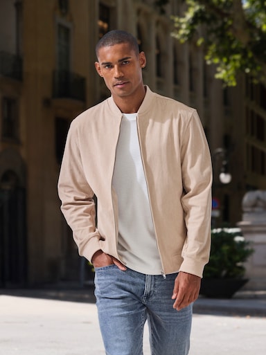 H.I.S Cordjacke - beige