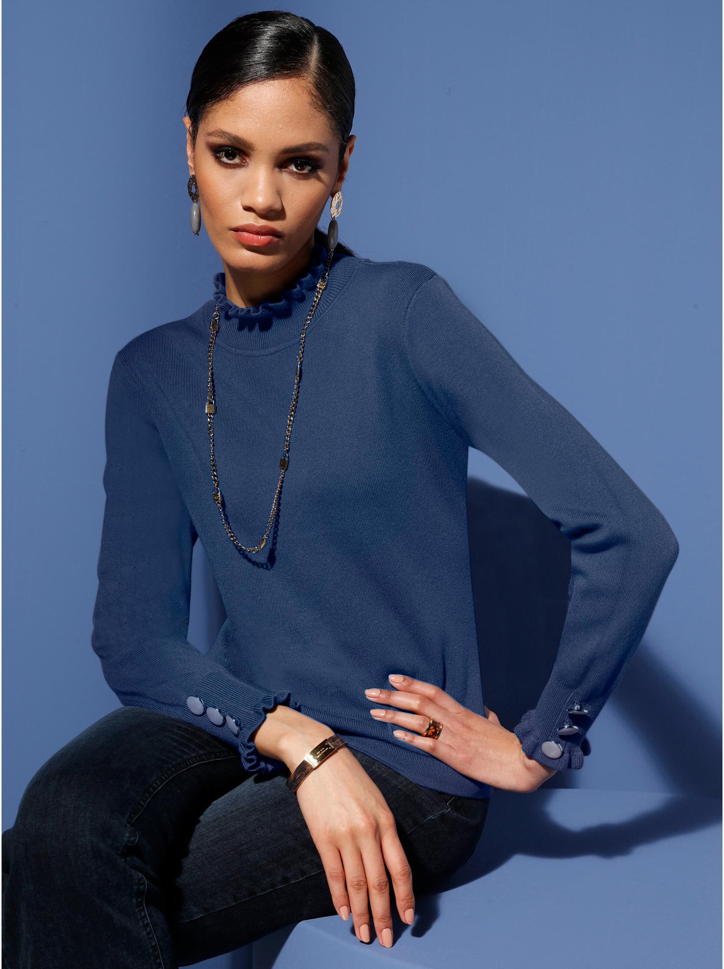 Pullover met lange mouwen