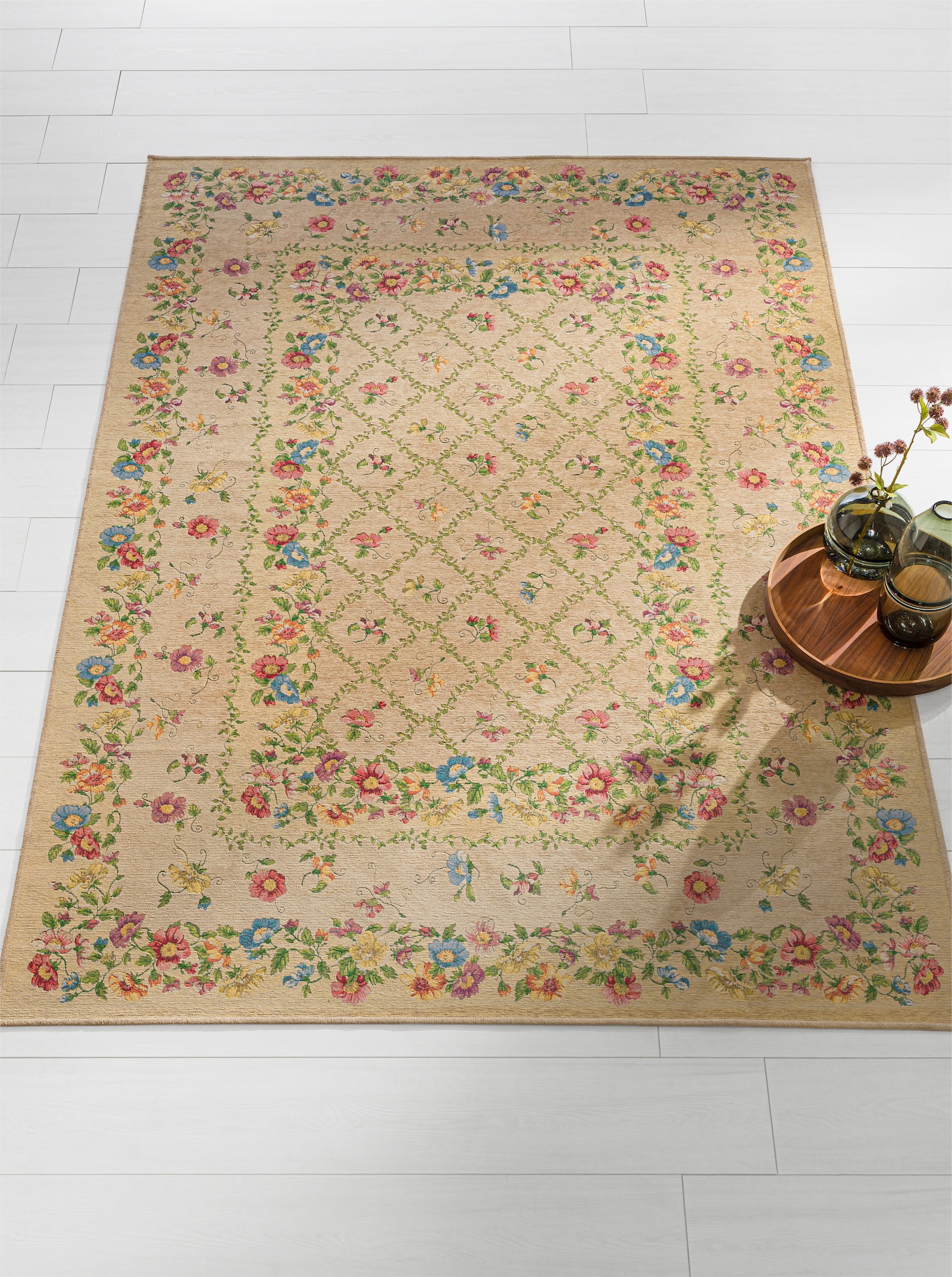 heine home Teppich - beige-bunt