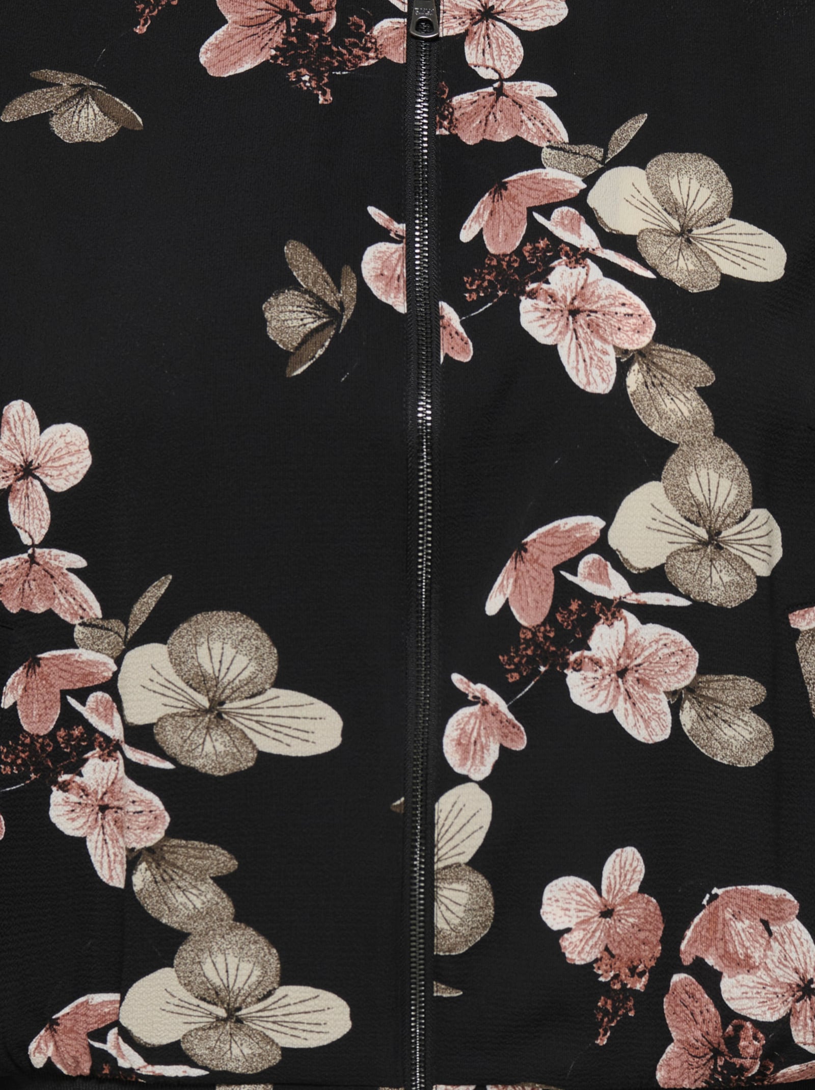 ONLY CARMAKOMA Bomberjacke - black aop:autumn blooming