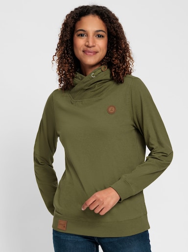 Sweatshirt - olijf