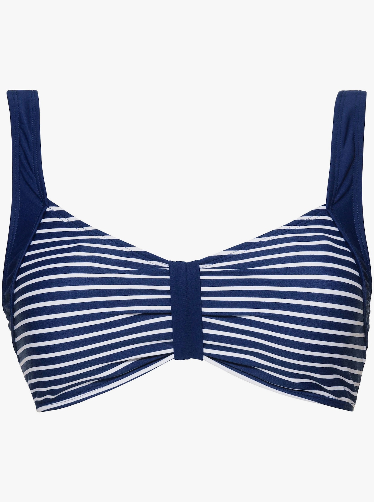 feel good Bikini-Oberteil - marine-weiß