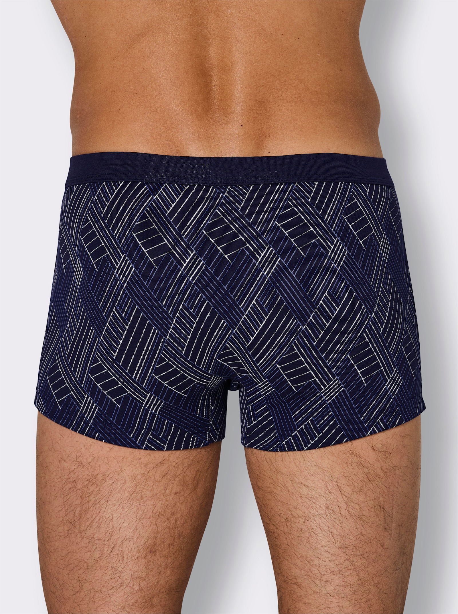 wäschepur men Boxerky - námořnická modrá-různé barvy