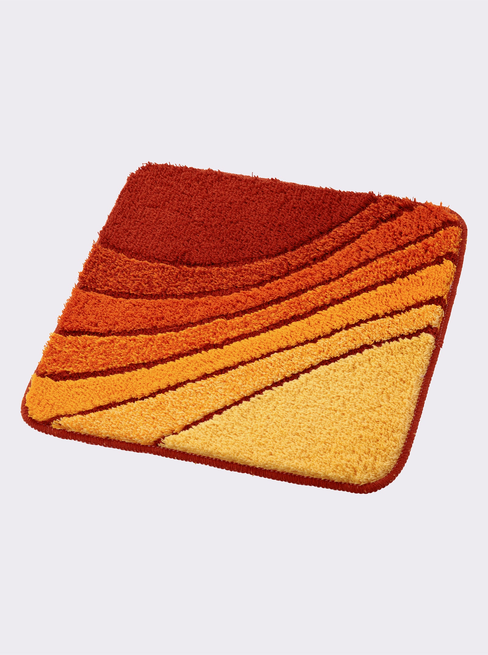 Hagemann Badematte - terra-vanille-gemustert