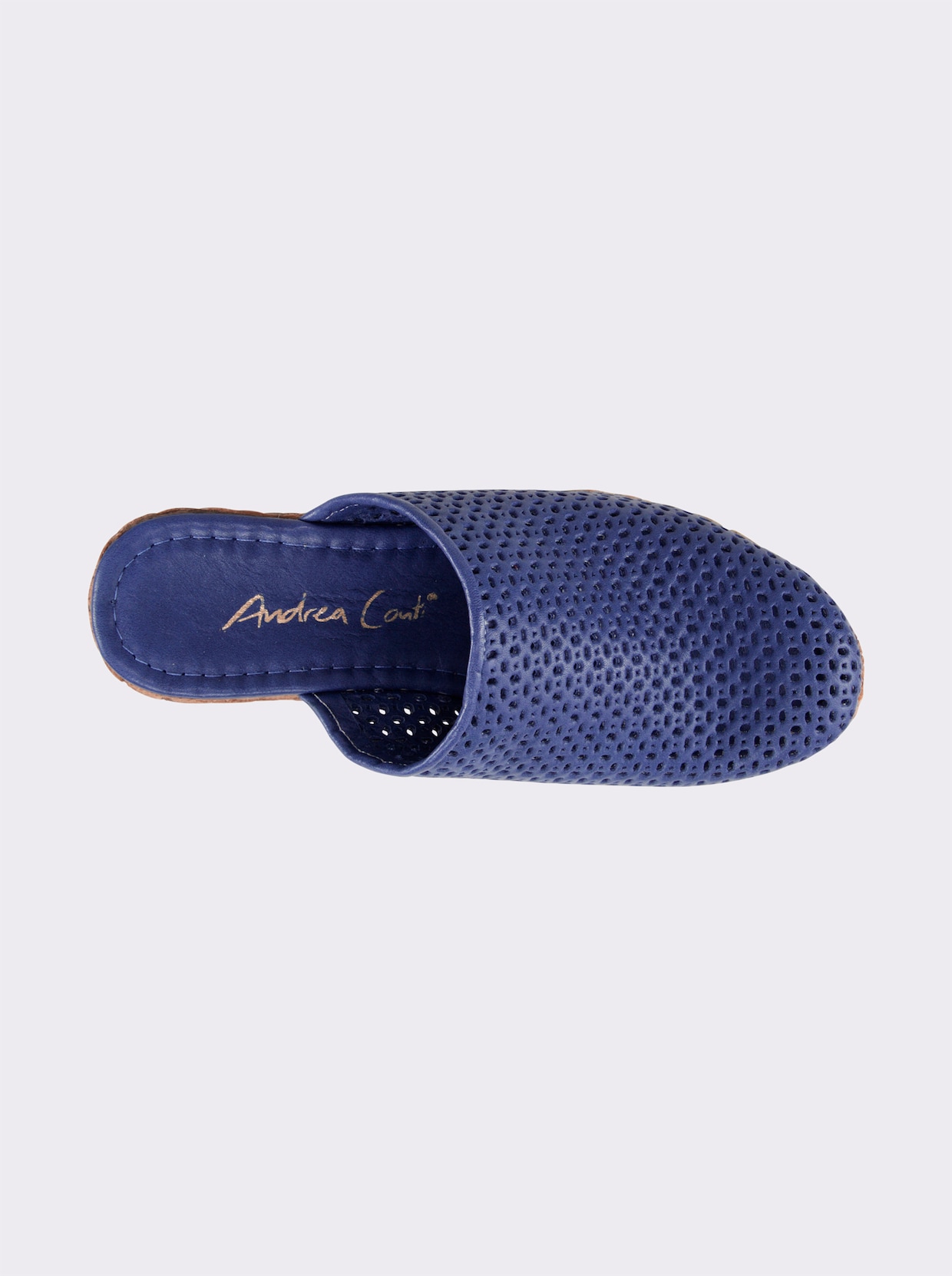 Andrea Conti Clog - jeansblau