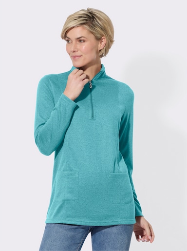 Longshirt - ozean-meliert