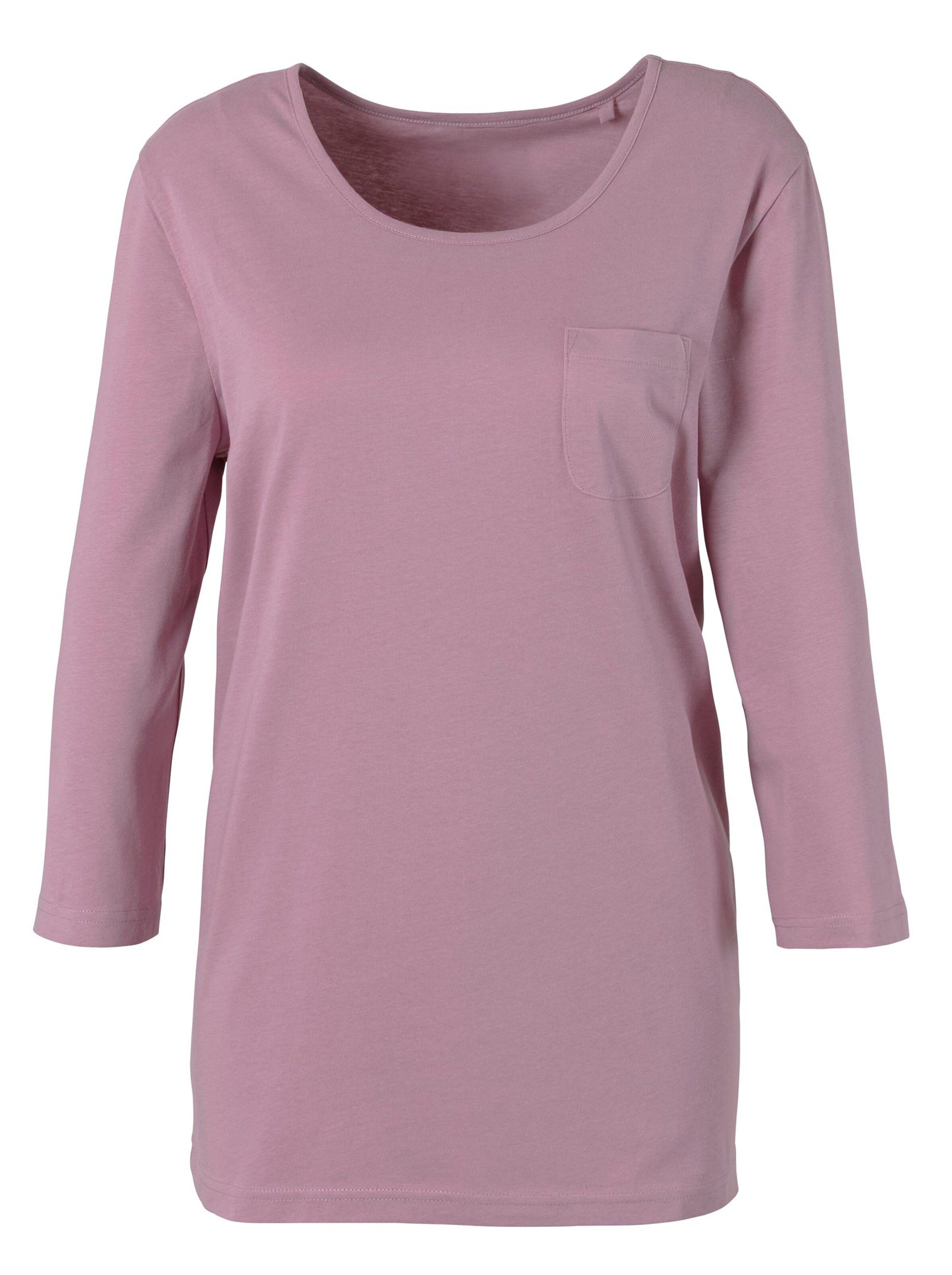Schlafanzug-Shirt - altrosa