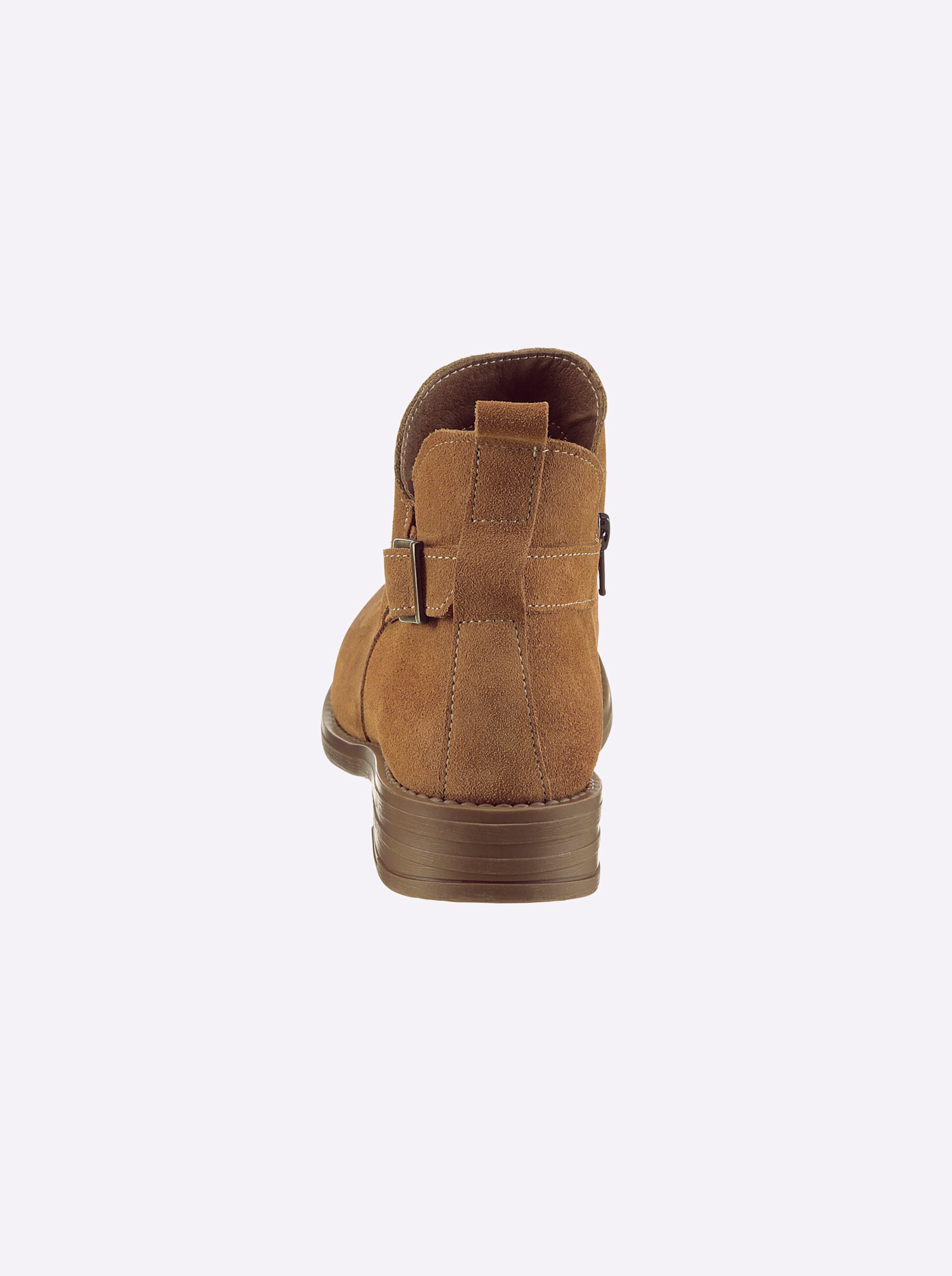 Cognac Stiefelette - Bild 2