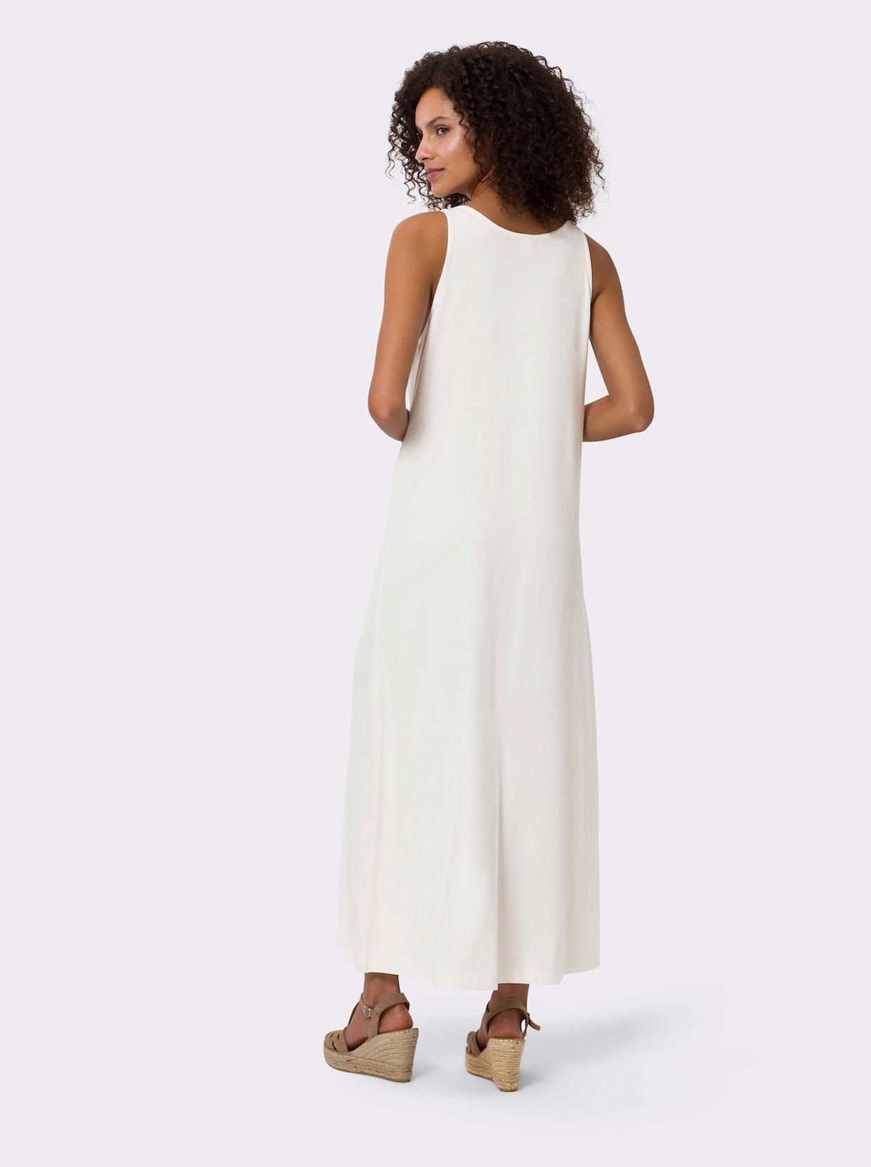heine Robe à bretelles - écru