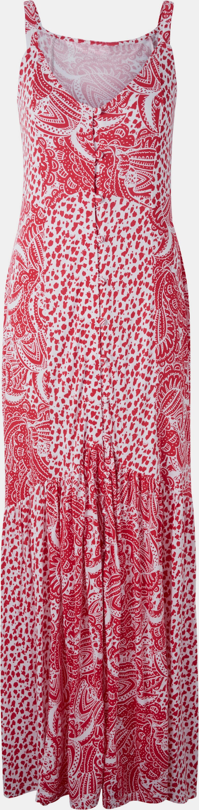 heine Robe imprimée - rouge-blanc