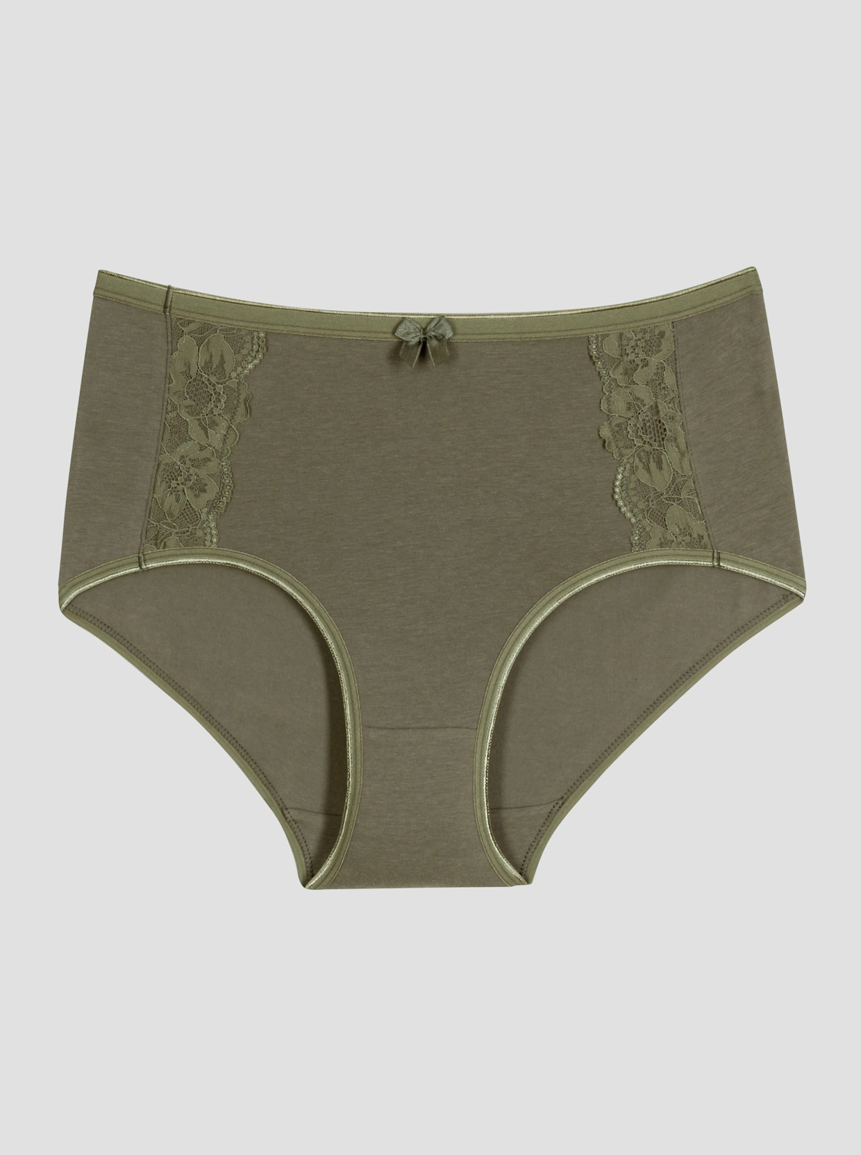 Taillenslip - khaki + rosenholz + apricot + feige