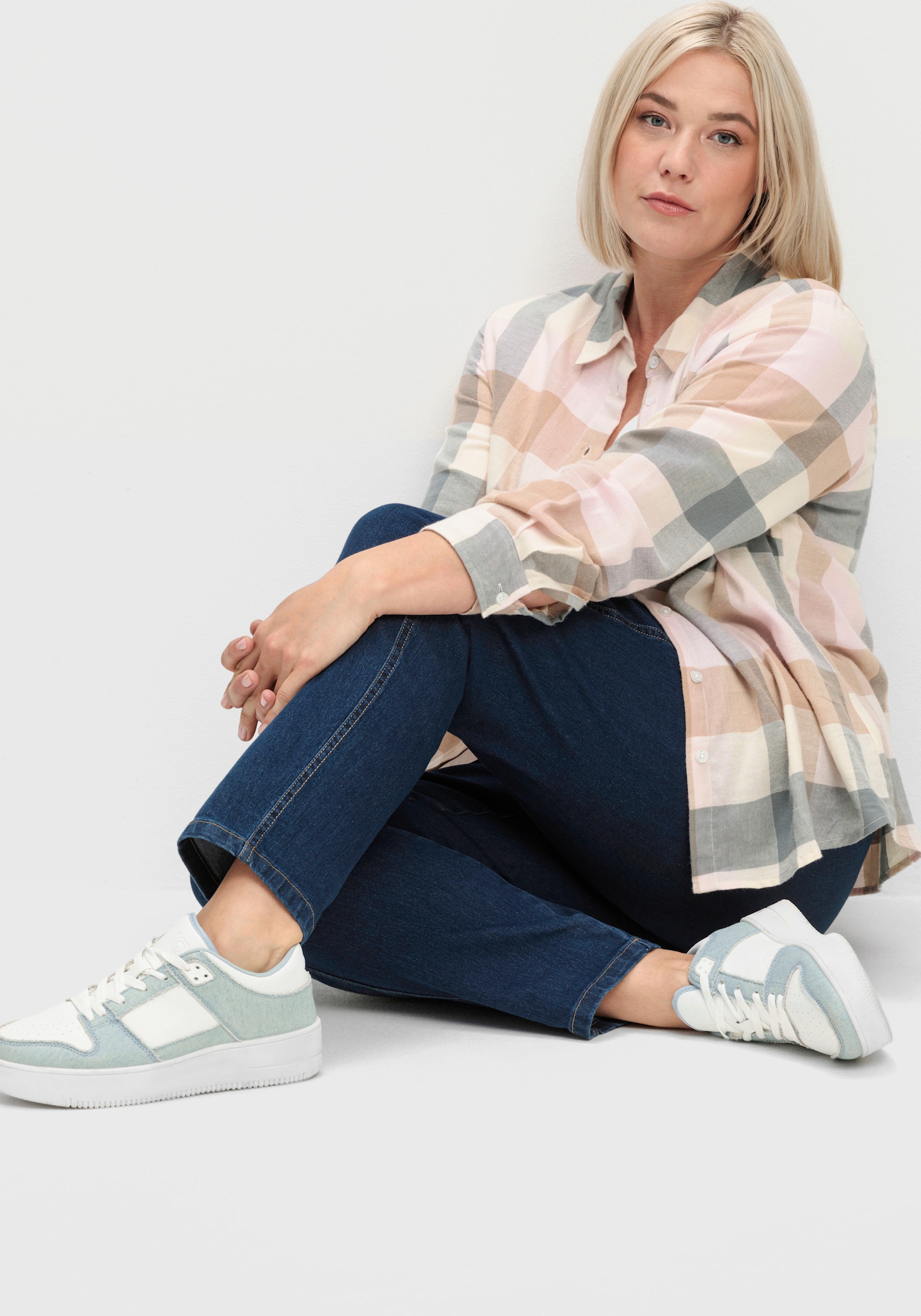 Schlupfjeans schmal geschnitten - dark blue