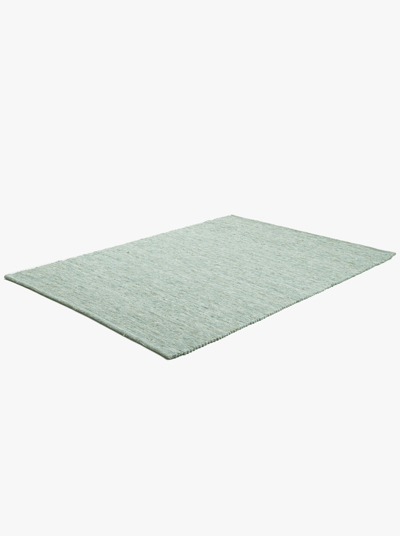 Theko Handwebteppich - grün