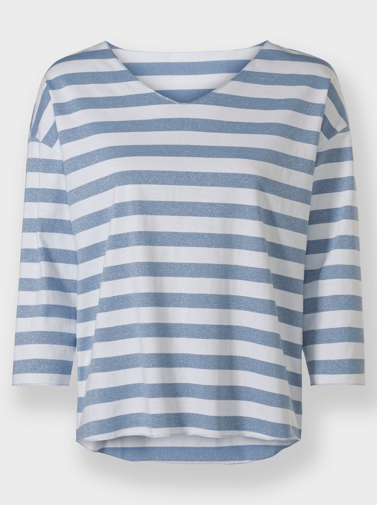 heine T-shirt à rayures - bleu-blanc à rayures