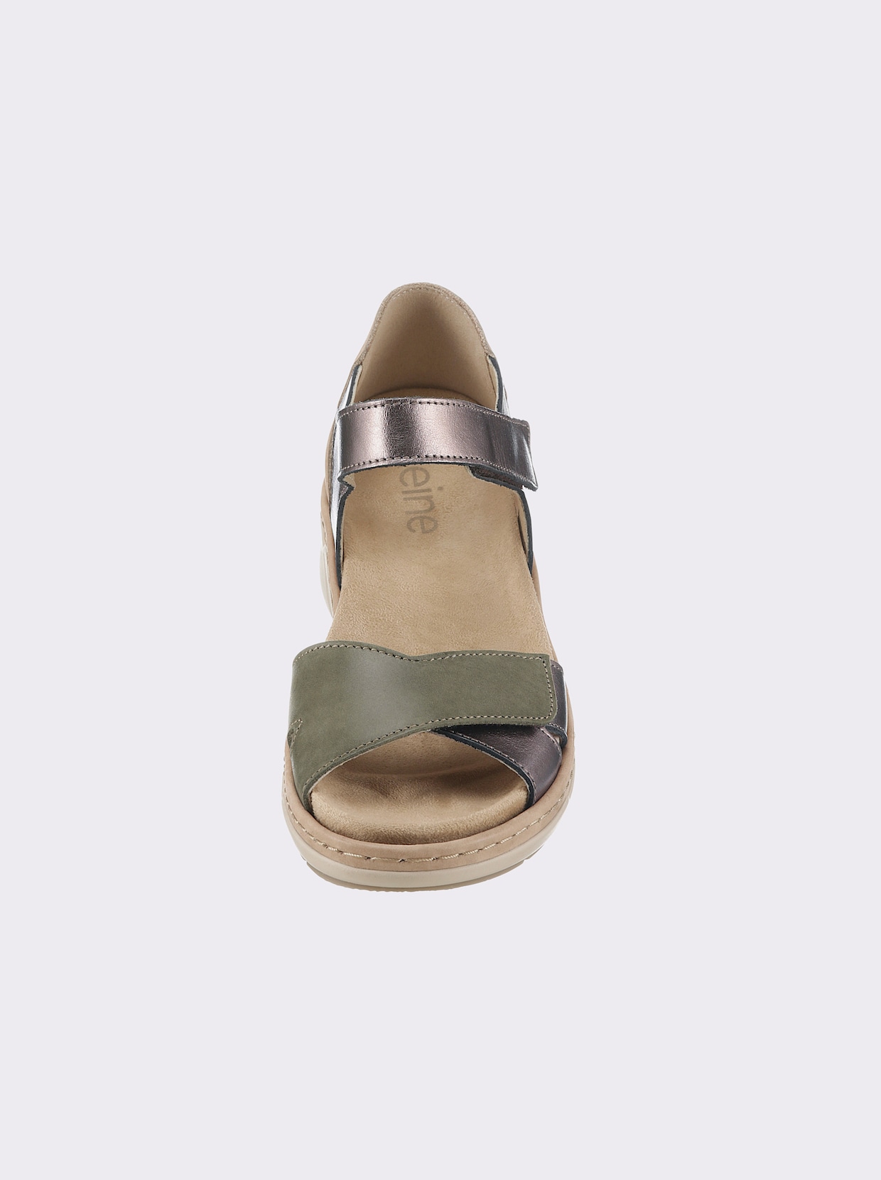 heine Sandales - kaki-sable