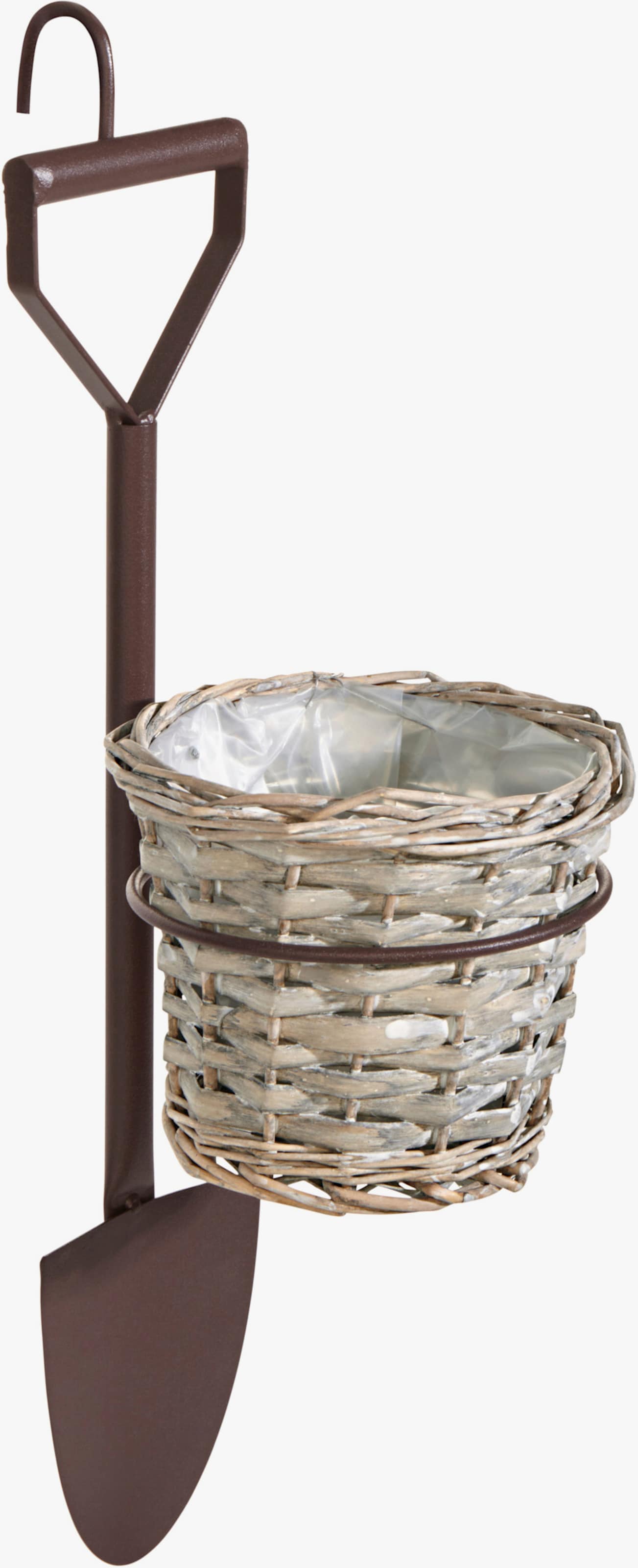 Gasper Decoratieve plantenmand - bruin/naturel