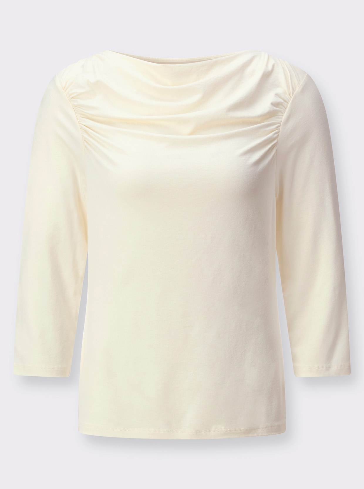 3/4-Arm-Shirt - champagner