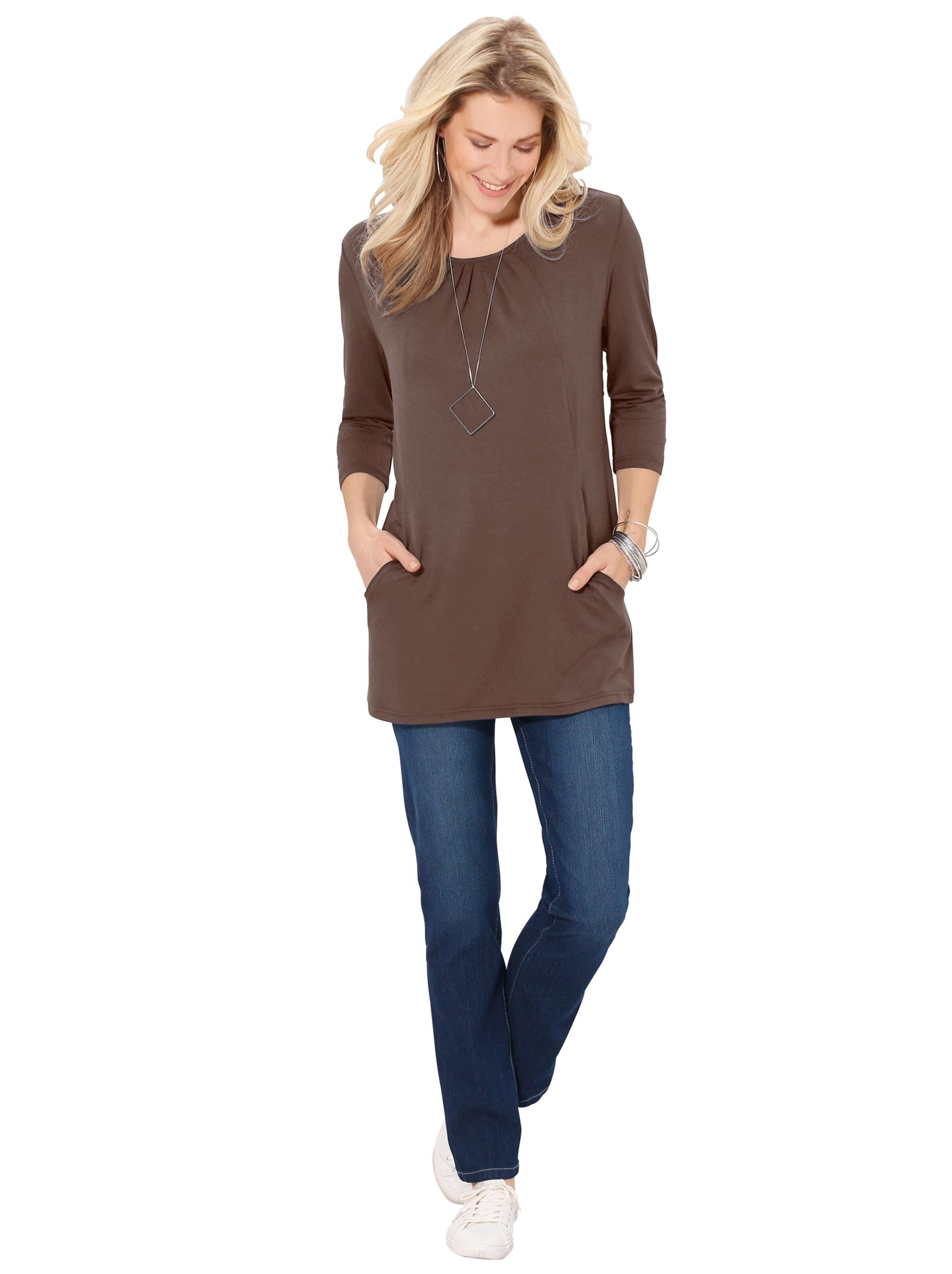 Longshirt - taupe