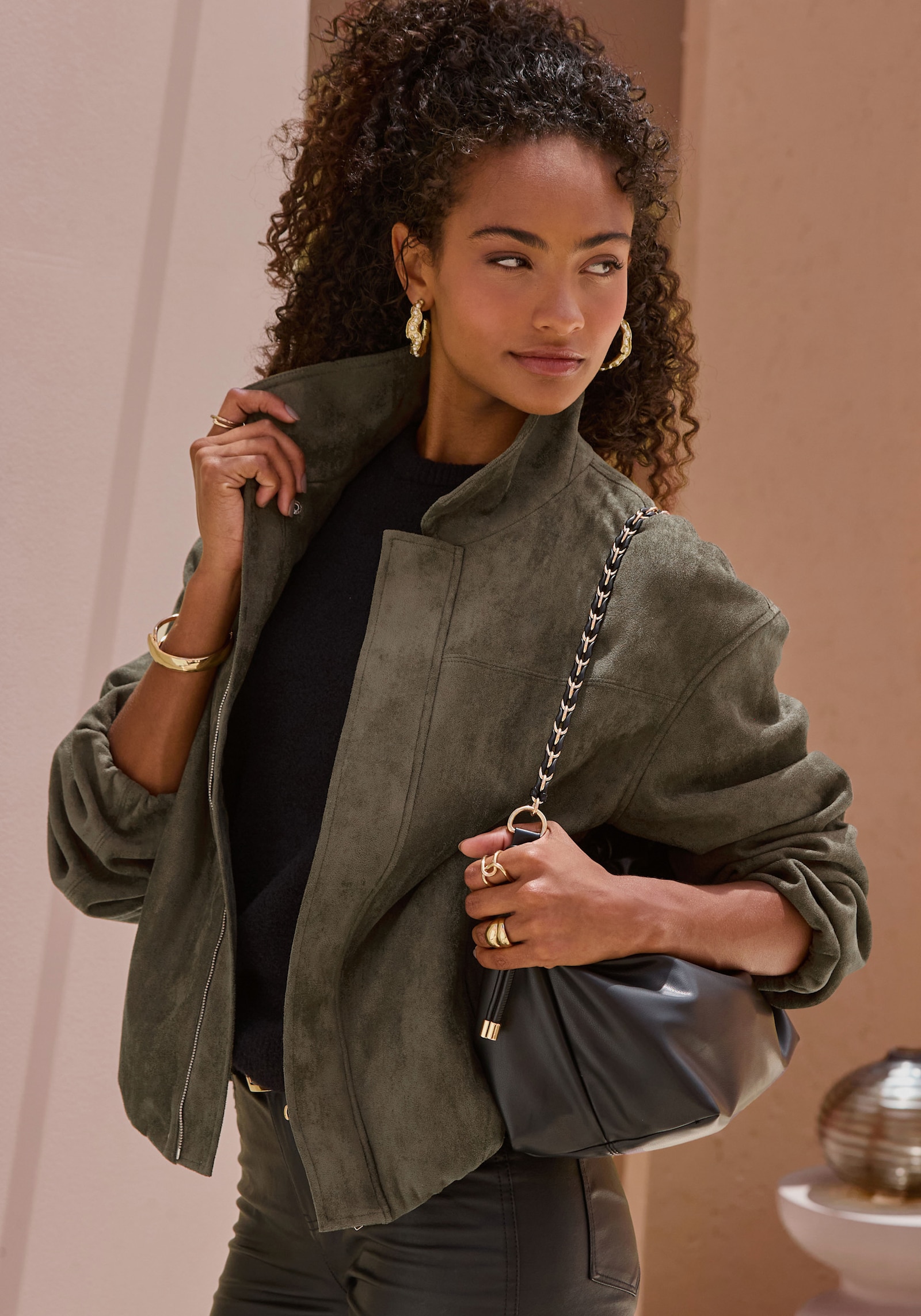French Connection Handtasche - schwarz