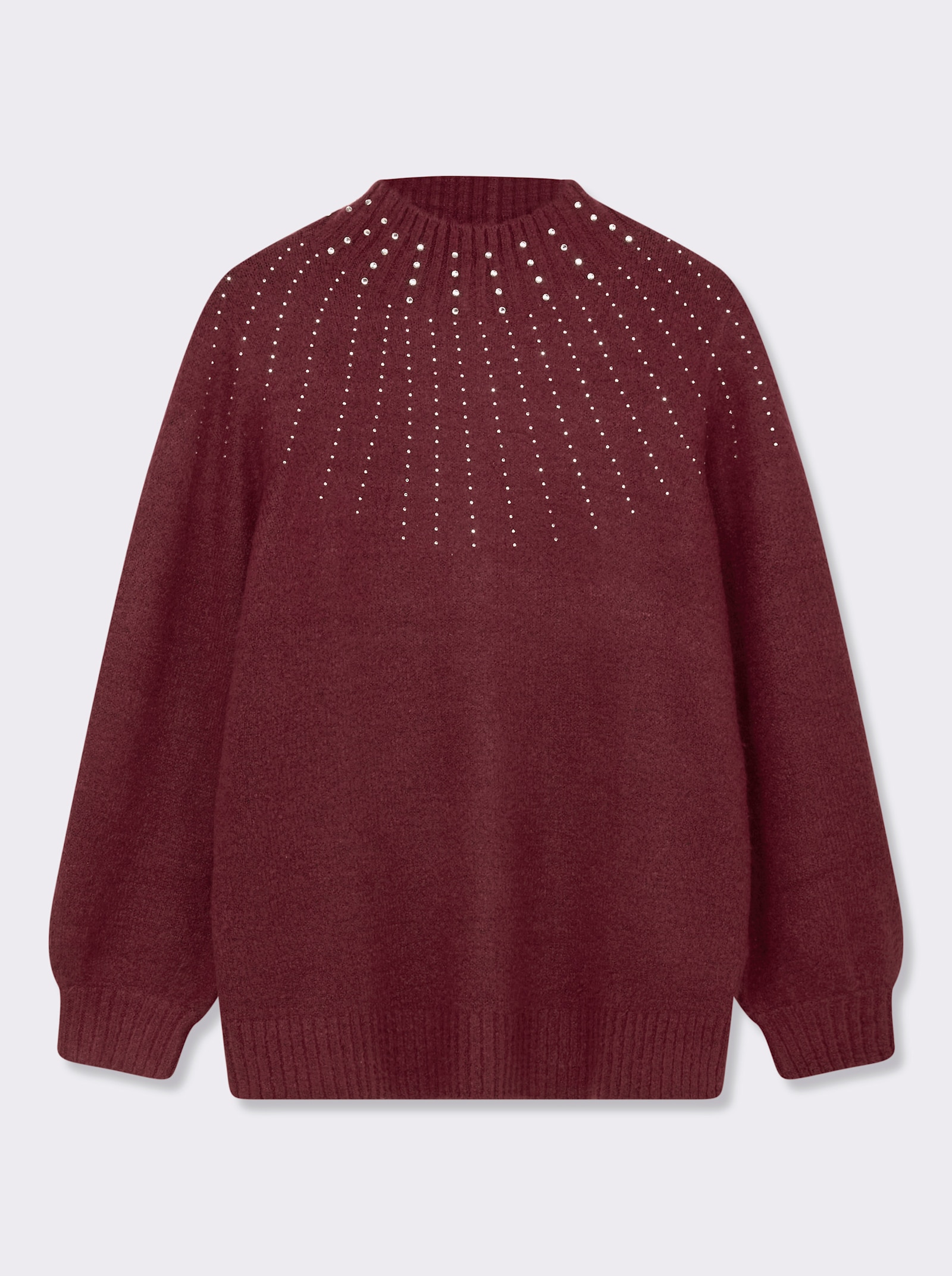sheego by Joe Browns Pullover - bordeaux