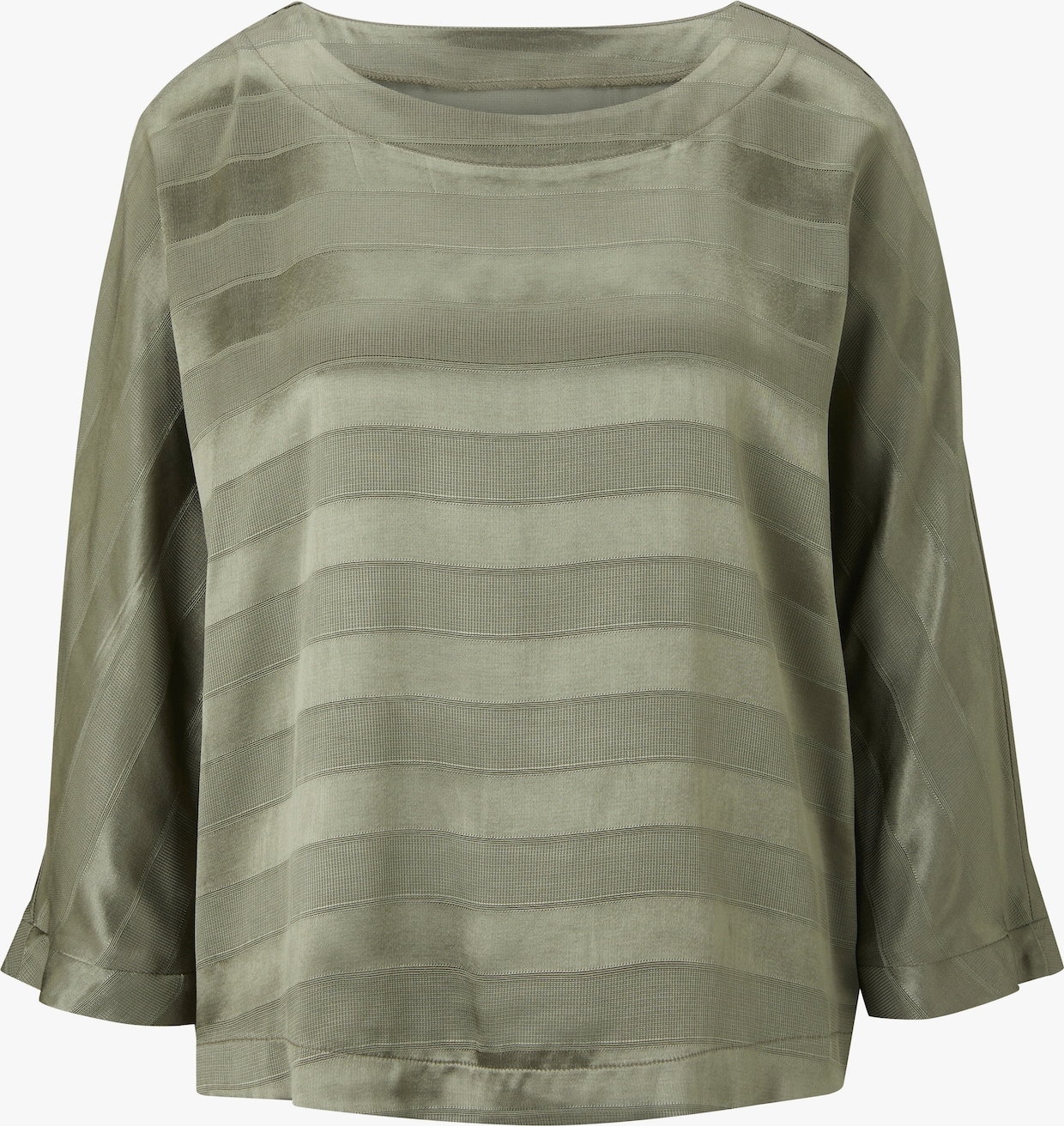 heine Chemisier en satin - kaki