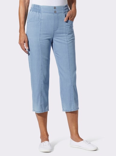 3/4-Jeans - blue-bleached