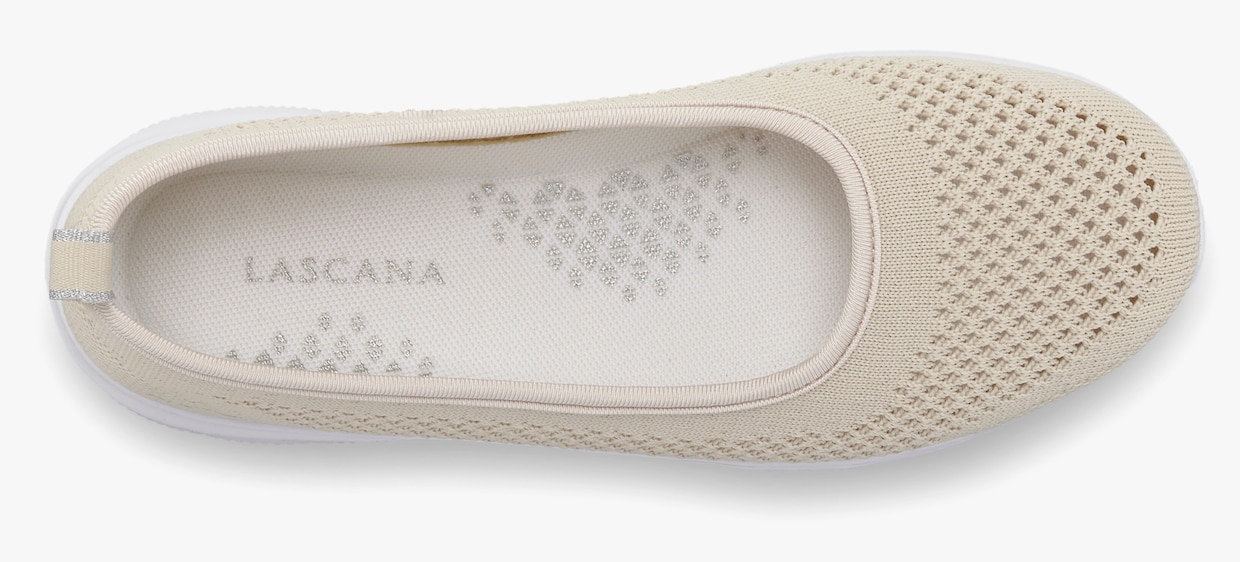 LASCANA Sneaker Ballerinas - beige