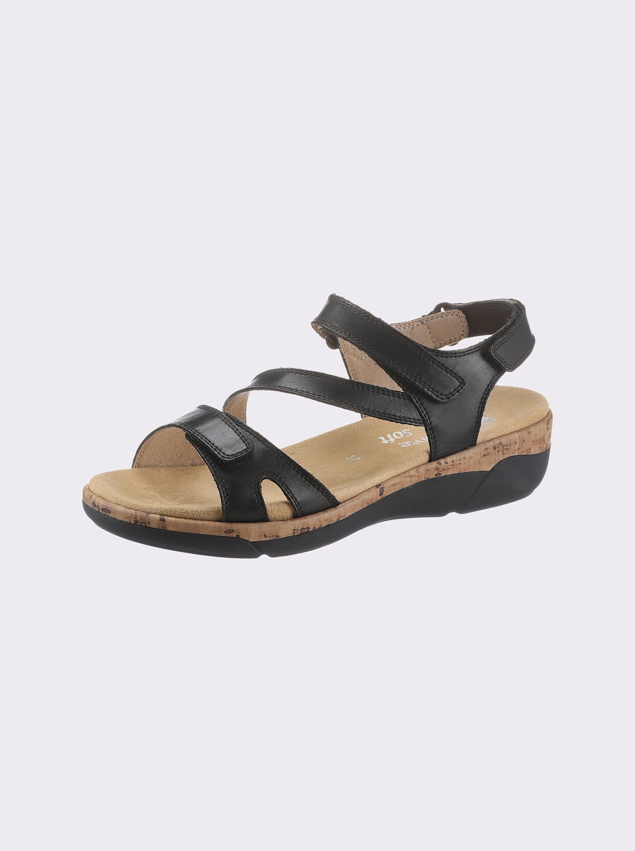 Remonte Sandalette - schwarz